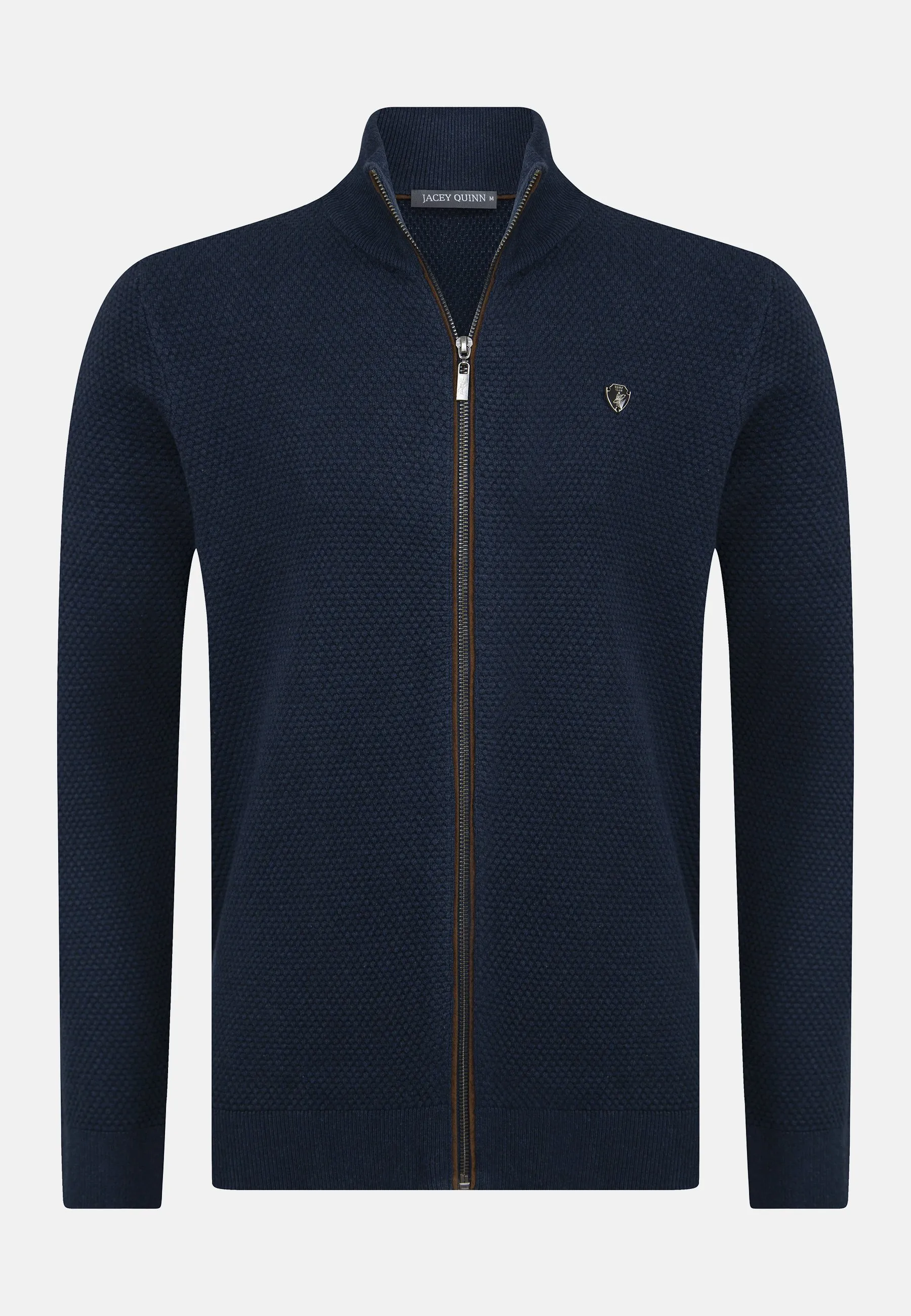 HONEYCOMB ZIPPER  - Cardigan