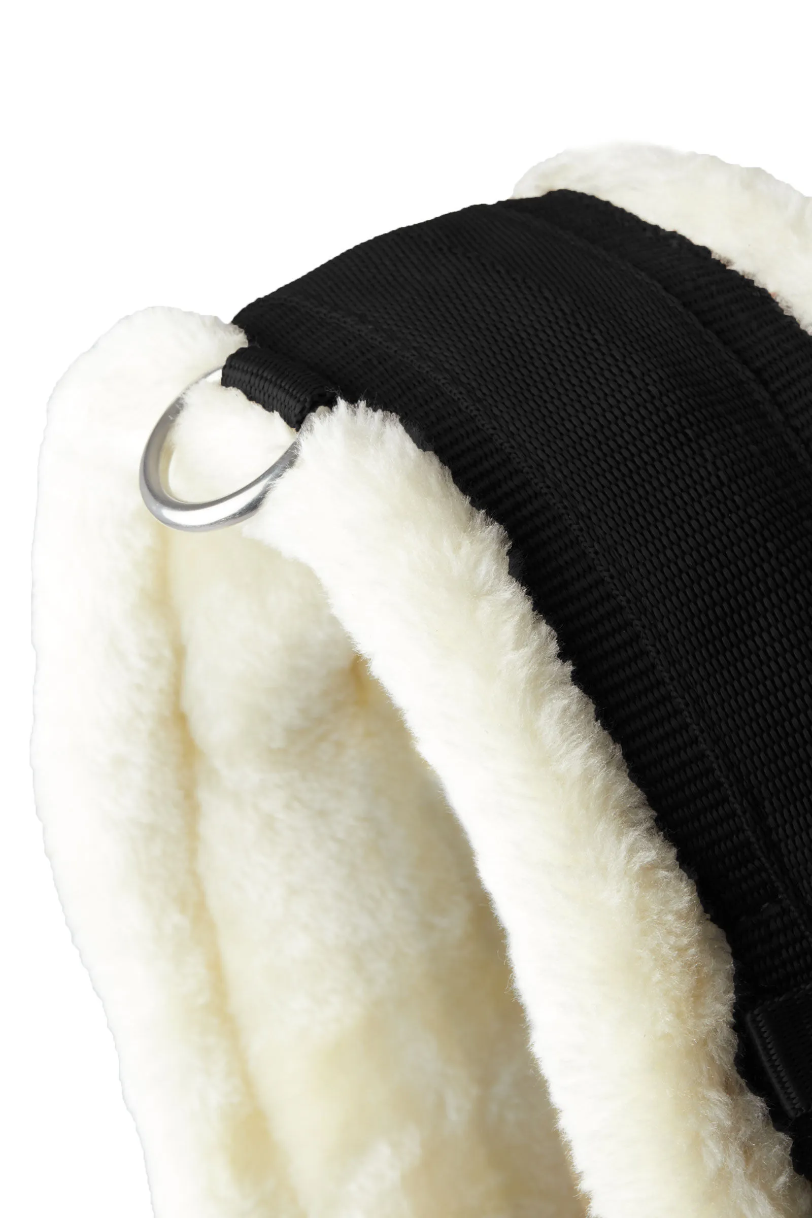 Horze Kyiv Sottopancia lungo in neoprene con pelliccia ecologica inamovibile