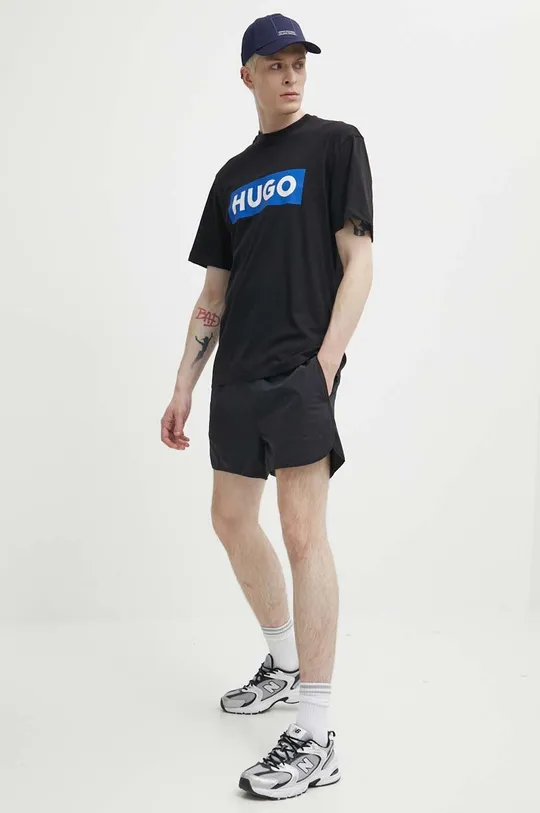 Hugo Blue t-shirt in cotone