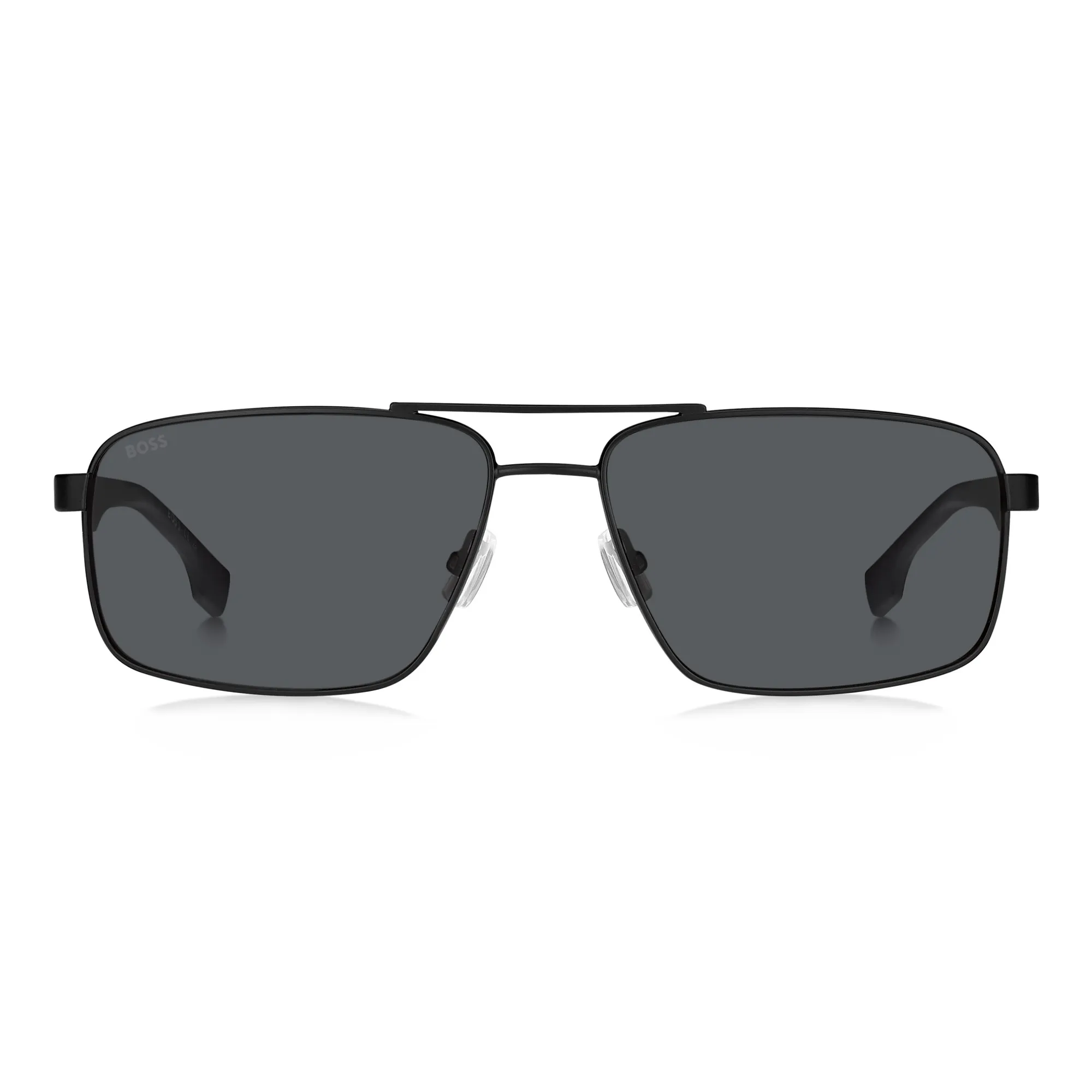   Hugo Boss 1580/S - O6W 2K Grigio Nero Opaco | Occhiale Da Sole Uomo 