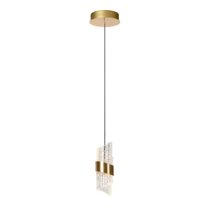Illuminazione Lucide KLIGANDE Lampada a sospensione LED Oro, 1-Luce