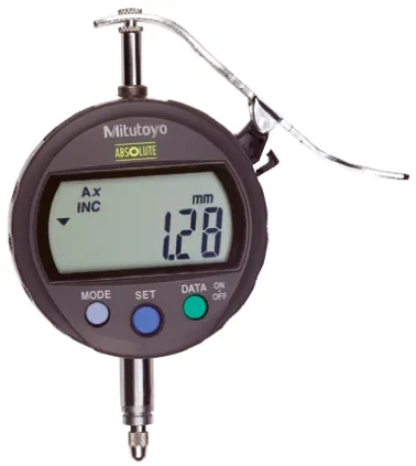 Indicatore a quadrante Mitutoyo, 25.4mm max, precisione 0,02 mm, risoluz. 0,01 mm, Cert. ISO