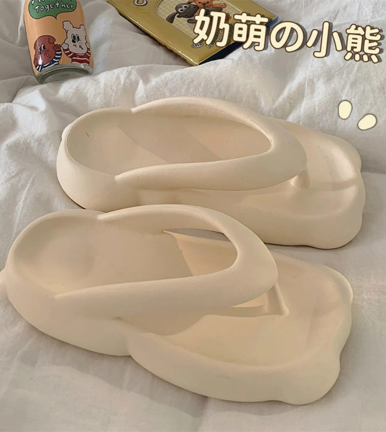Infradito da spiaggia da donna Scarpe con plateau estive da donna Morbida suola spessa in Eva Lady Fashion Slides Pantofole da s