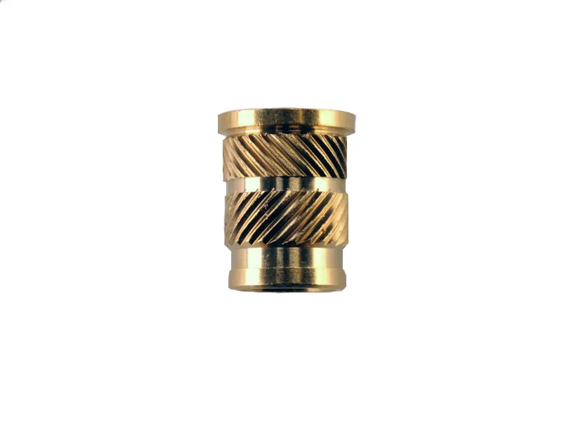 Inserto filettato in Ottone RS PRO, M4, Ø flangia 7.1mm, Ø foro di fissaggio 5.6mm