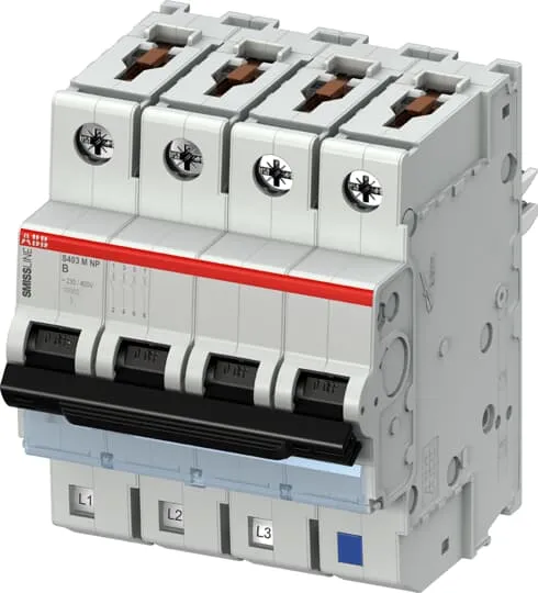 Interruttore magnetotermico ABB, 4P 40A, Tipo B