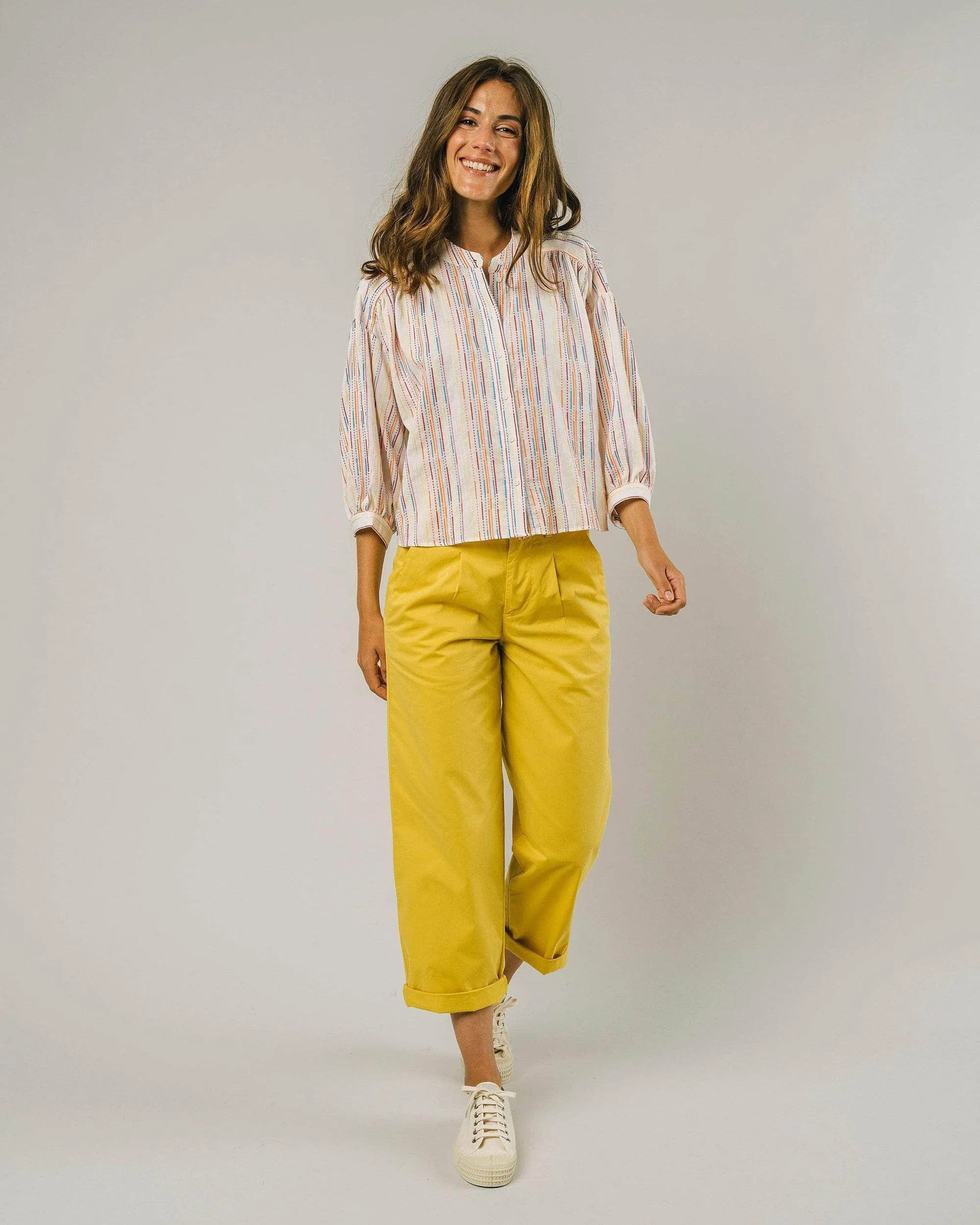 IVORY BOHO BLOUSE - CITRIC