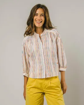 IVORY BOHO BLOUSE - CITRIC