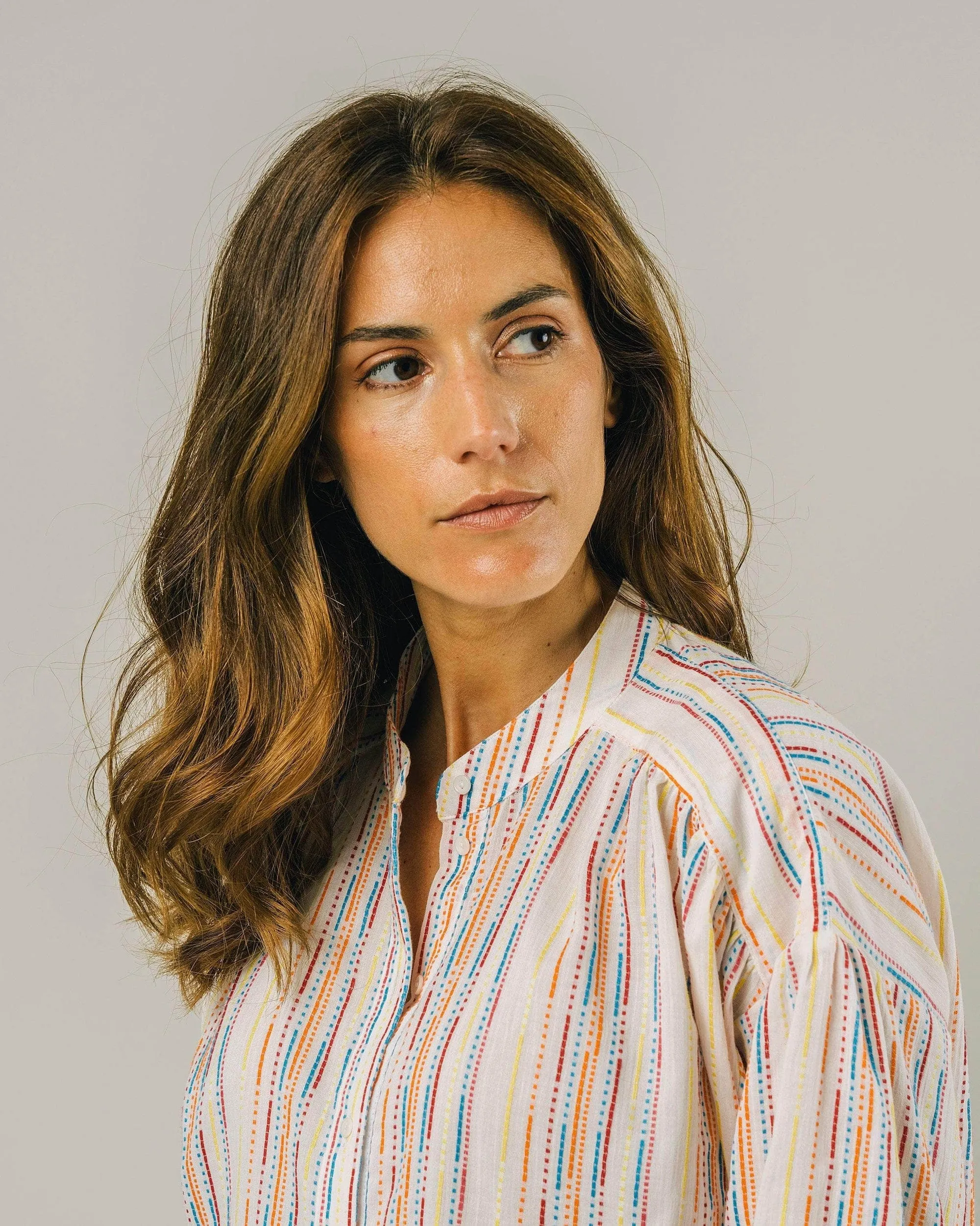IVORY BOHO BLOUSE - CITRIC