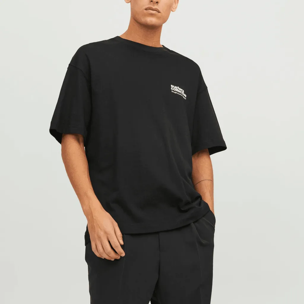 Jack & Jones Uomo T-shirt Belize Aop Nero 12235213