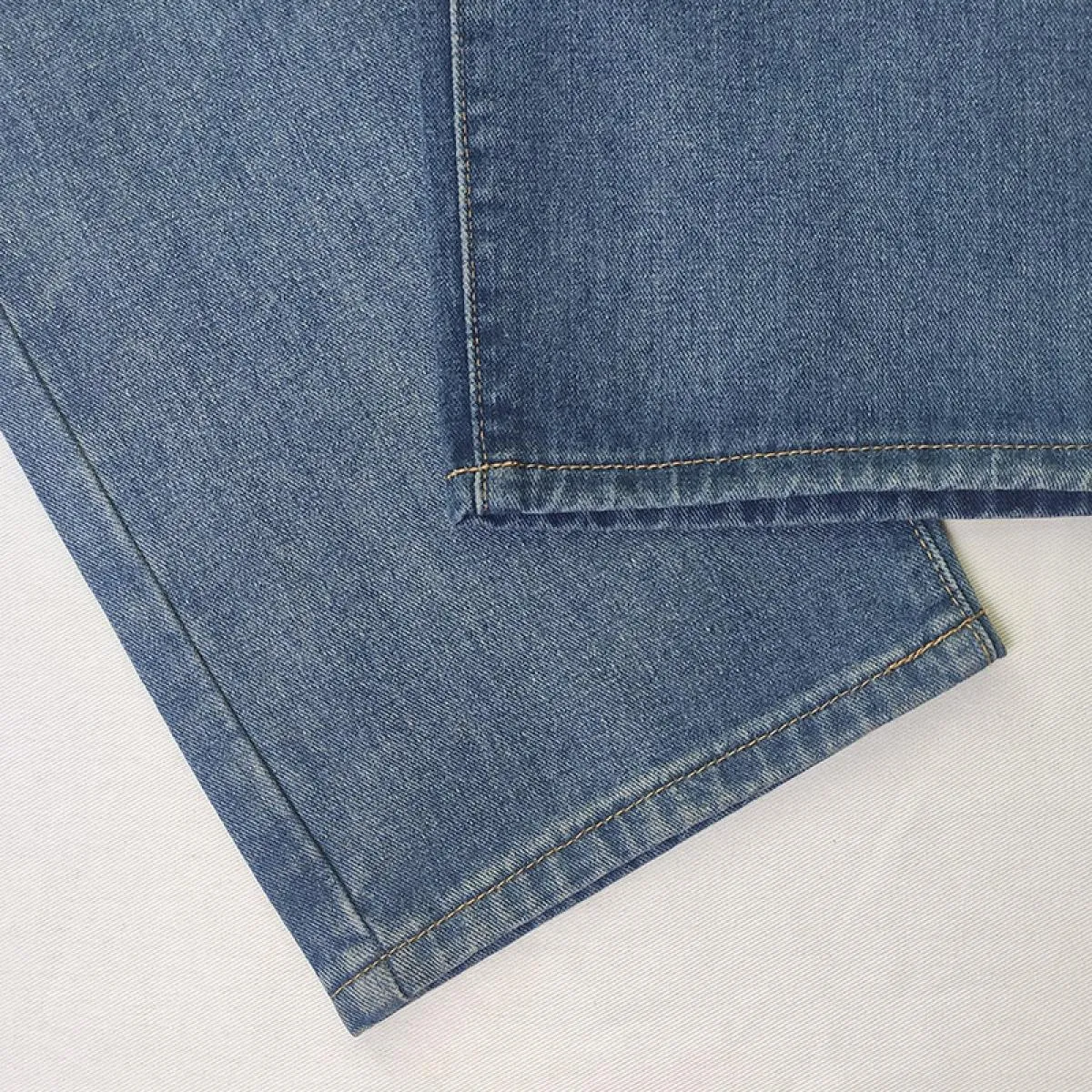 Jeans a vita media Pantaloni larghi in denim retrò da donna Pantaloni larghi da strada di nuova moda Pantaloni casual lavati per