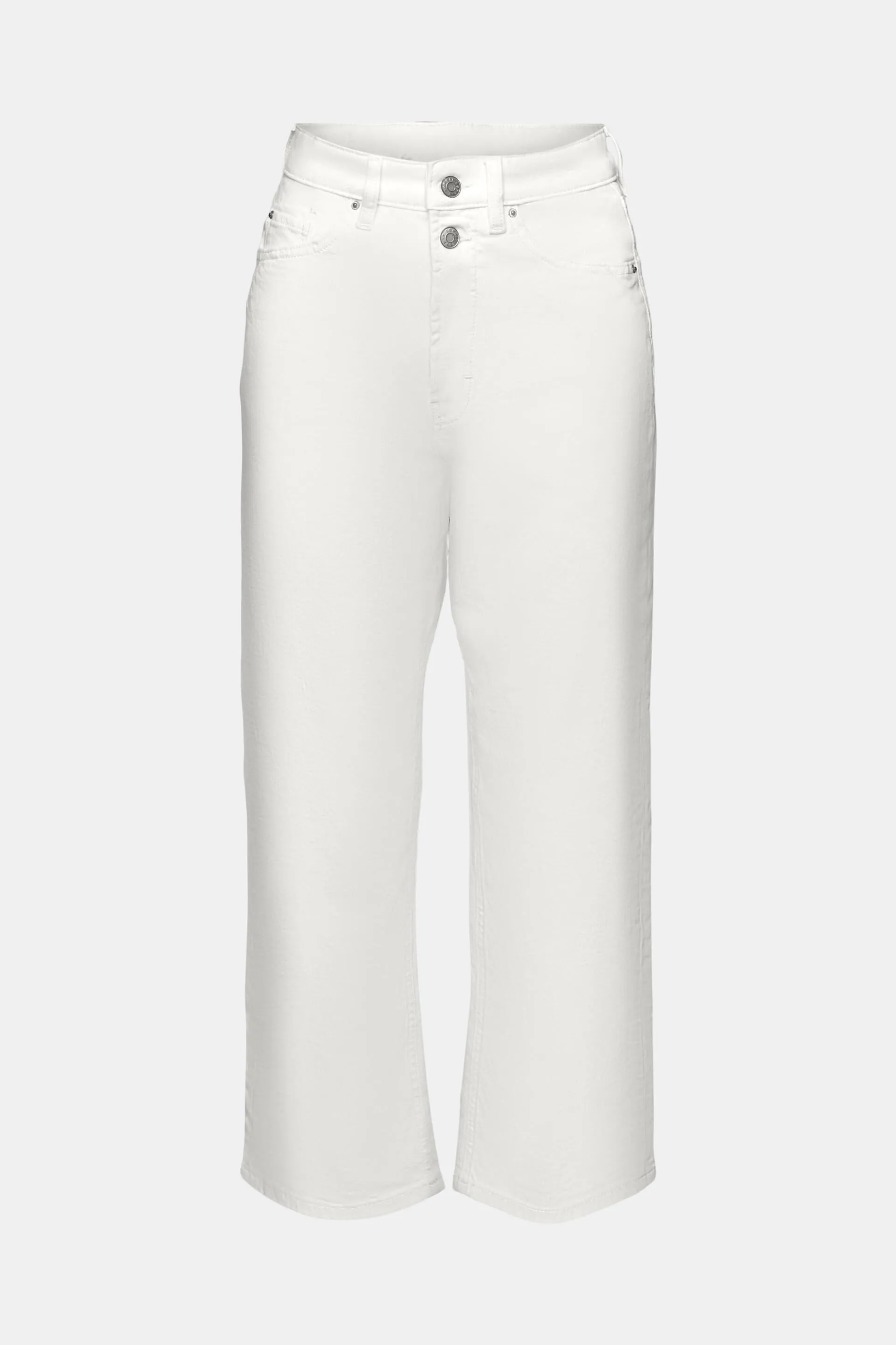 Jeans in cotone con gamba dritta