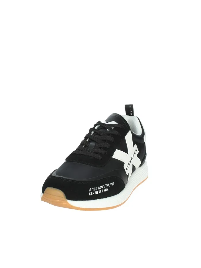 JOHN RICHMOND  SNEAKERS BASSA 22211/CP NERO/BIANCO