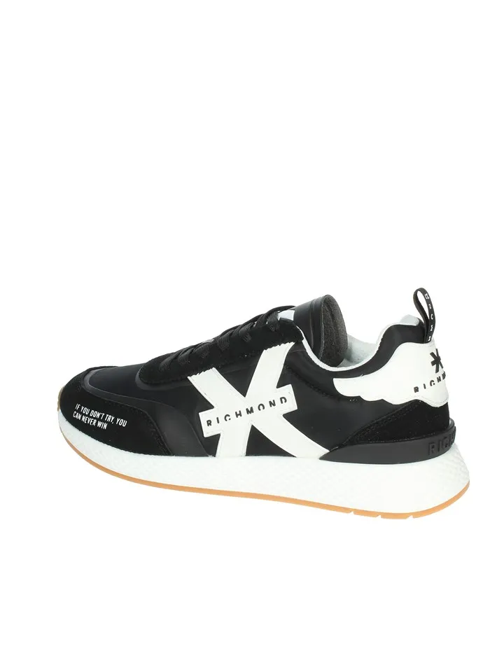JOHN RICHMOND  SNEAKERS BASSA 22211/CP NERO/BIANCO
