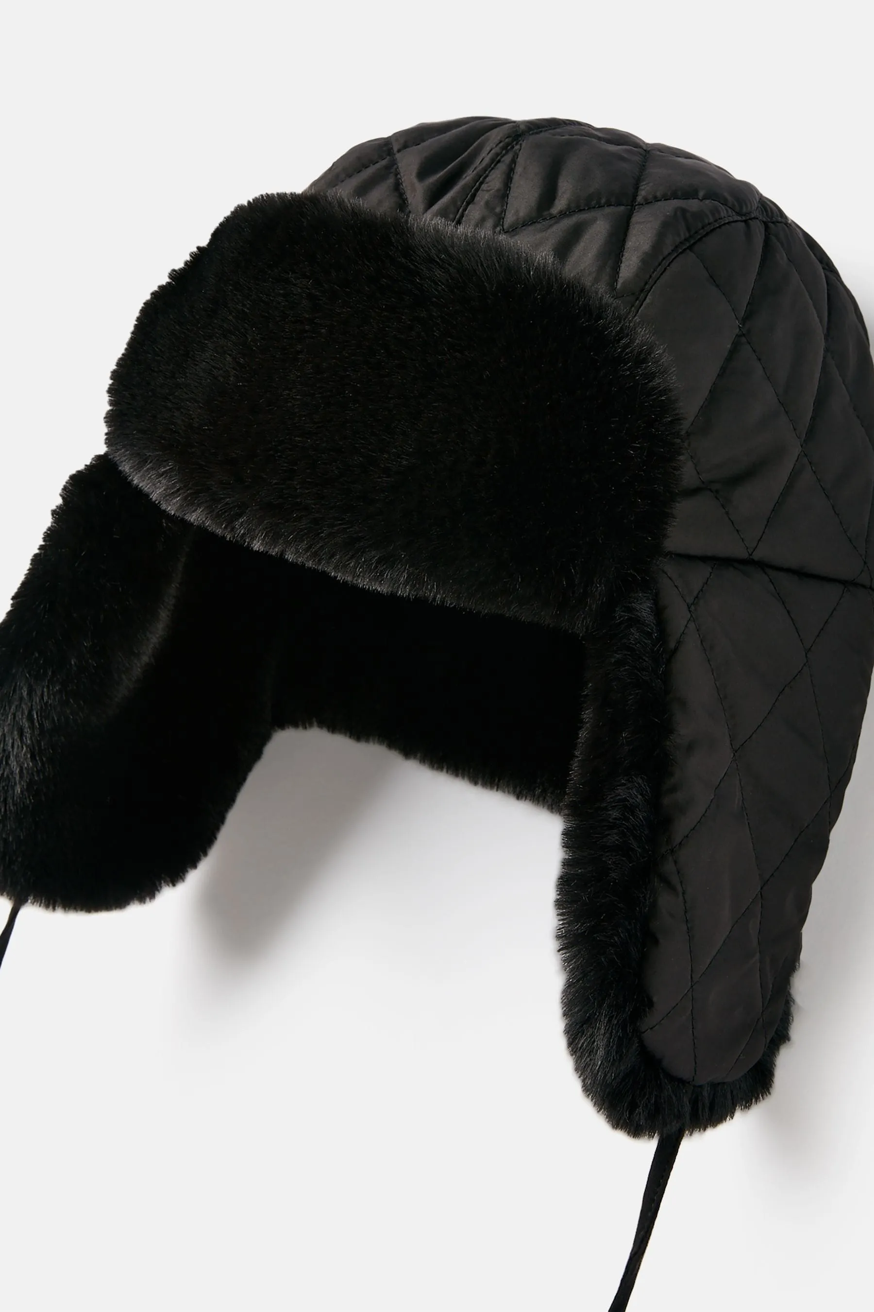 Joules - Eira - Cappello da Cappello con paraorecchie trapuntato con fodera in pelliccia sintetica