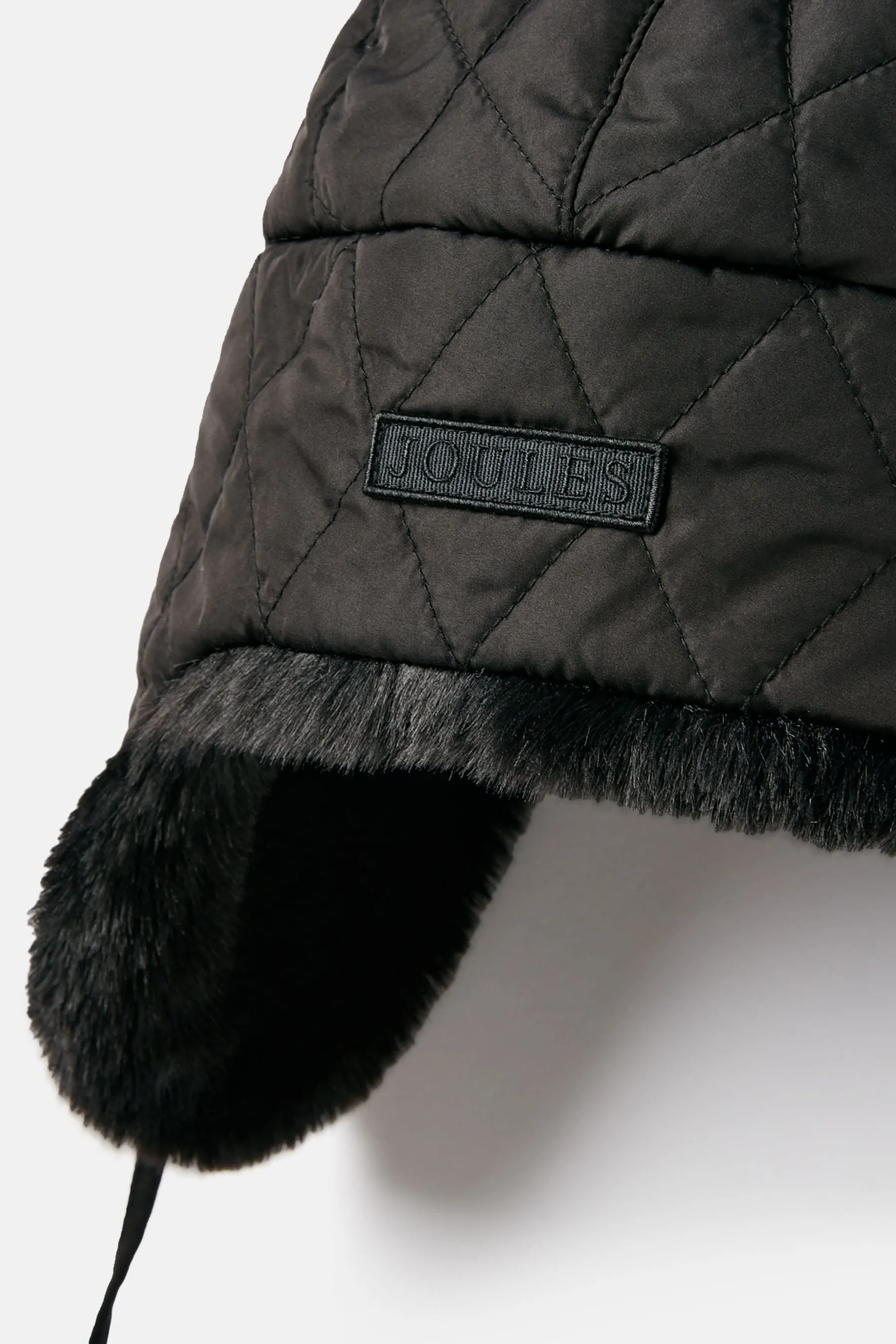 Joules - Eira - Cappello da Cappello con paraorecchie trapuntato con fodera in pelliccia sintetica