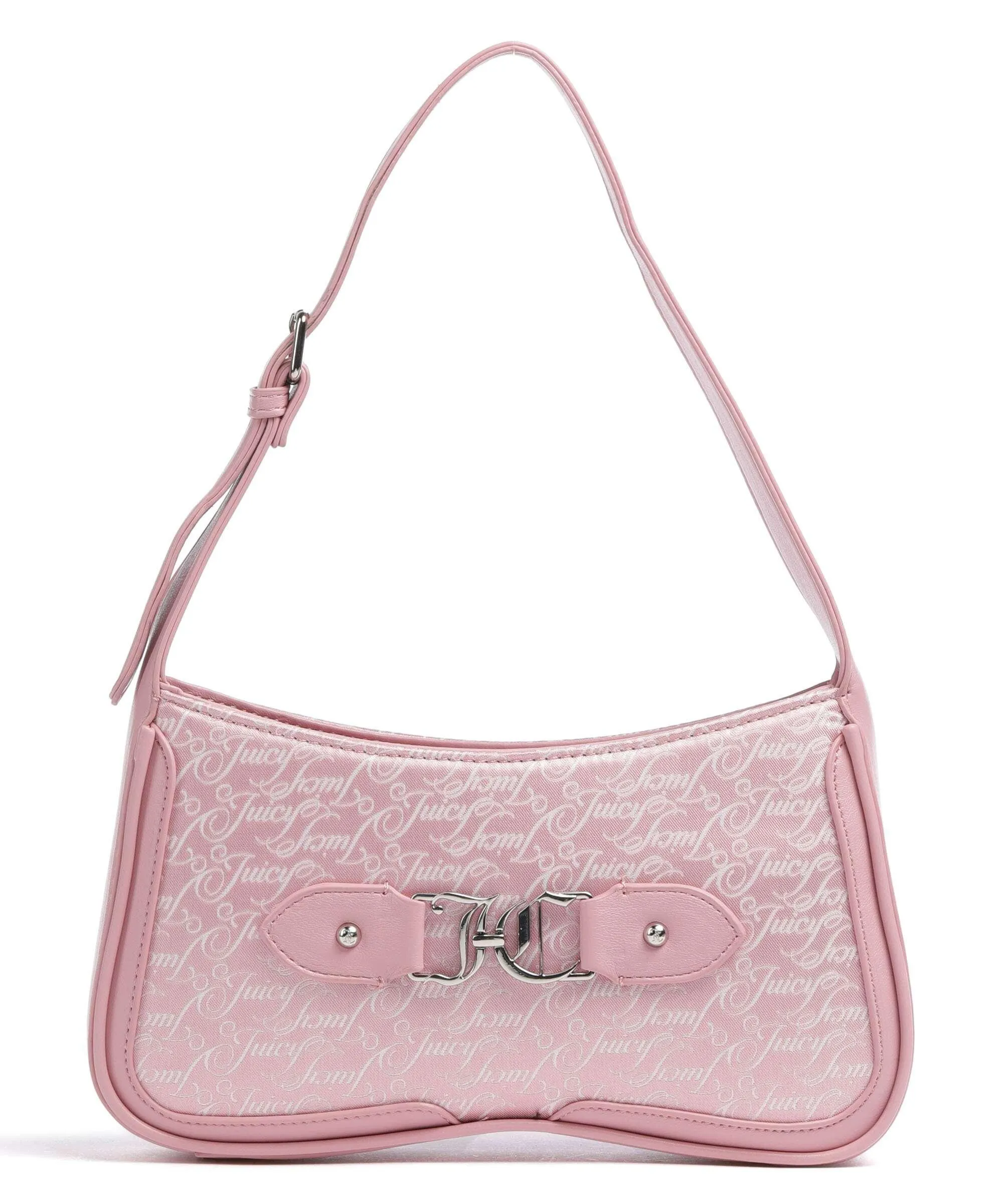  Juicy Couture Lauren Borsa a spalla poliestere rosa  