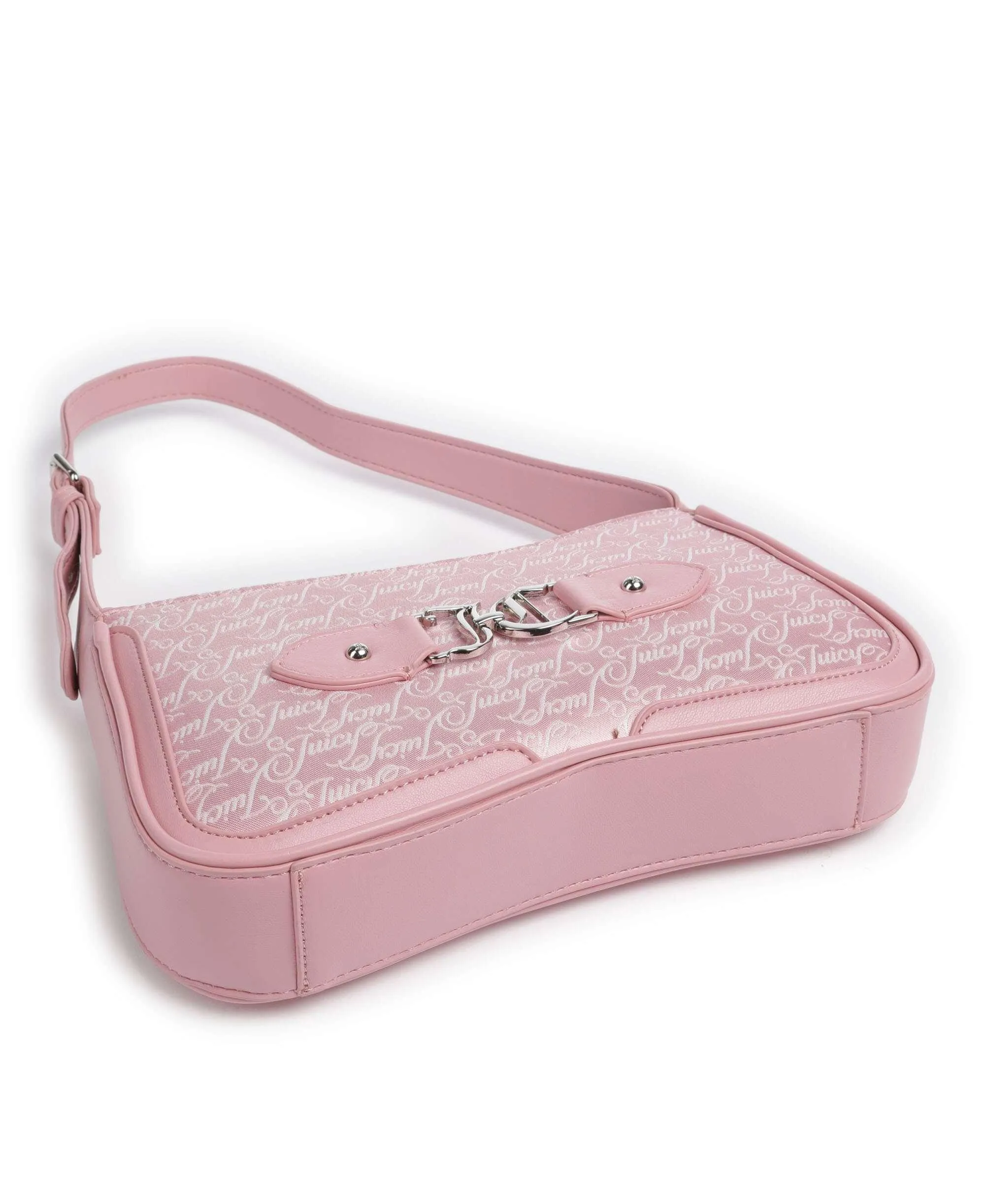  Juicy Couture Lauren Borsa a spalla poliestere rosa  