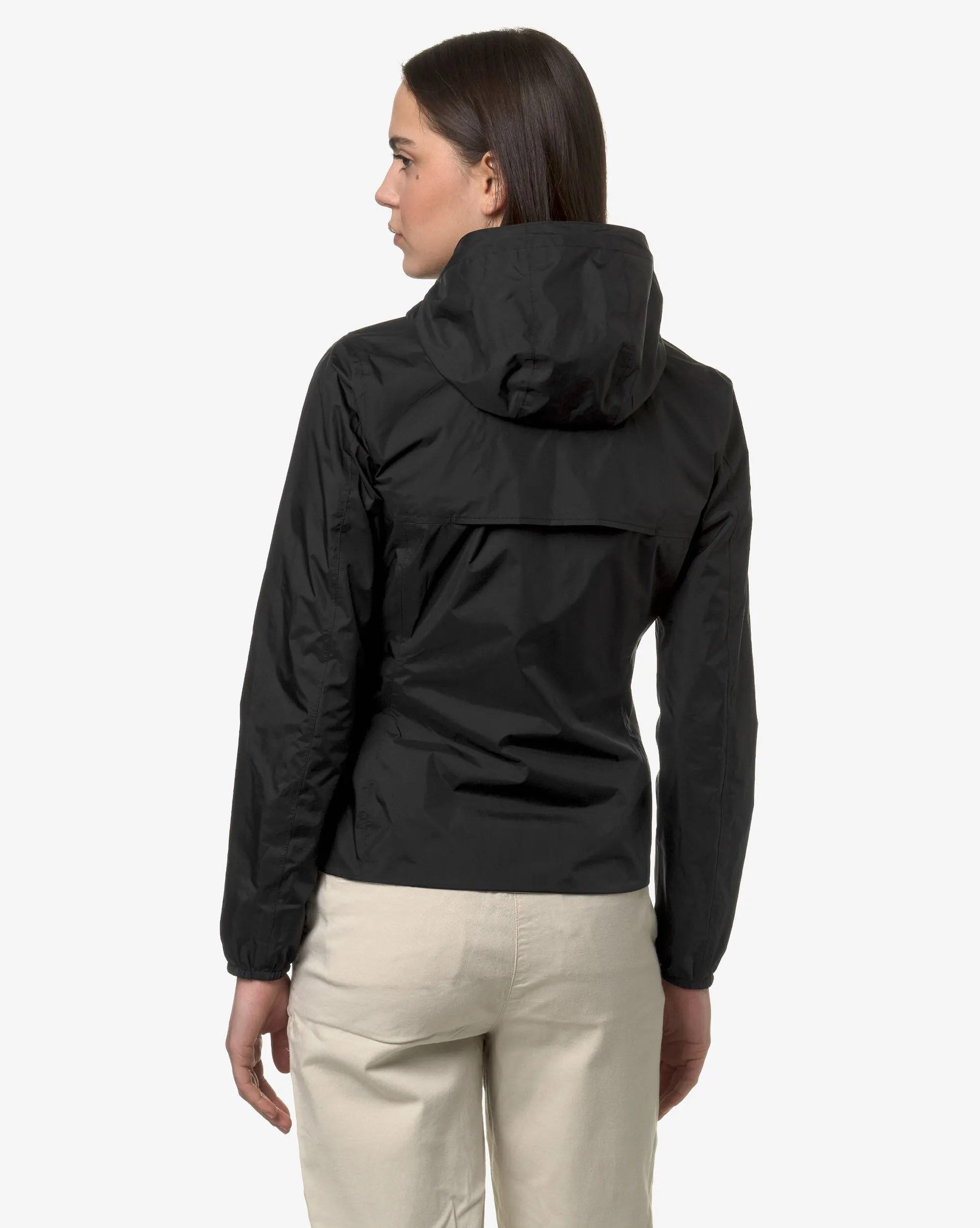 K-way Giacca Lily Plus.2 Reversibile Nero Donna