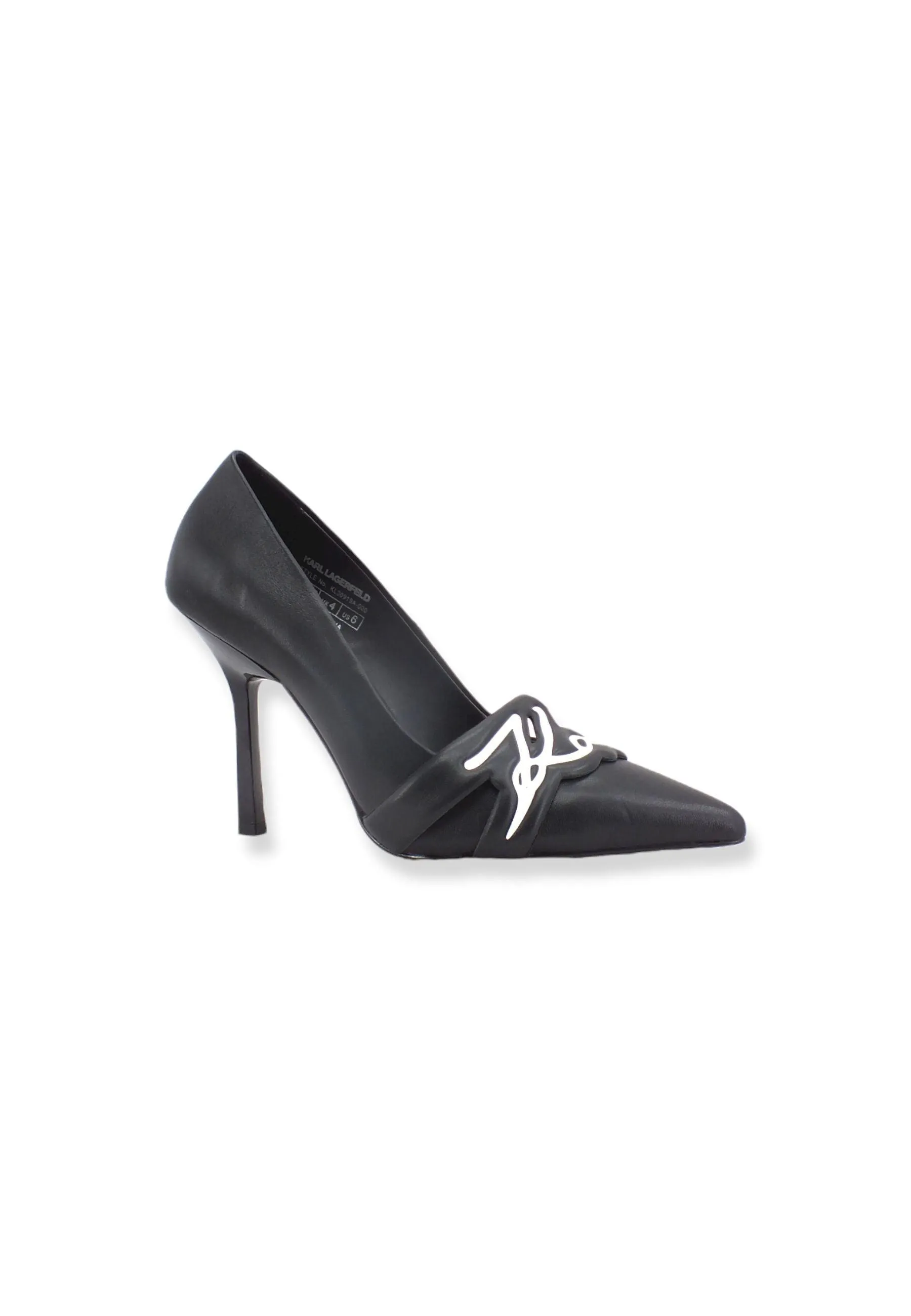 KARL LAGERFELD Dècollète Sarabande Black Lhtr KL30919A