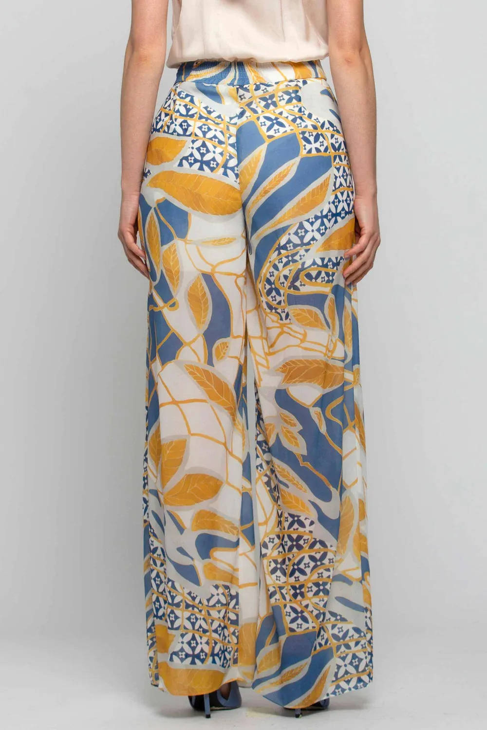 Kocca Patterned Pants / White