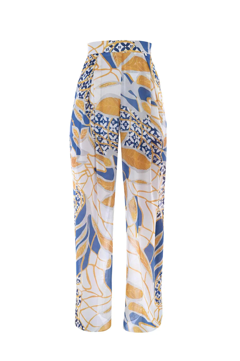 Kocca Patterned Pants / White