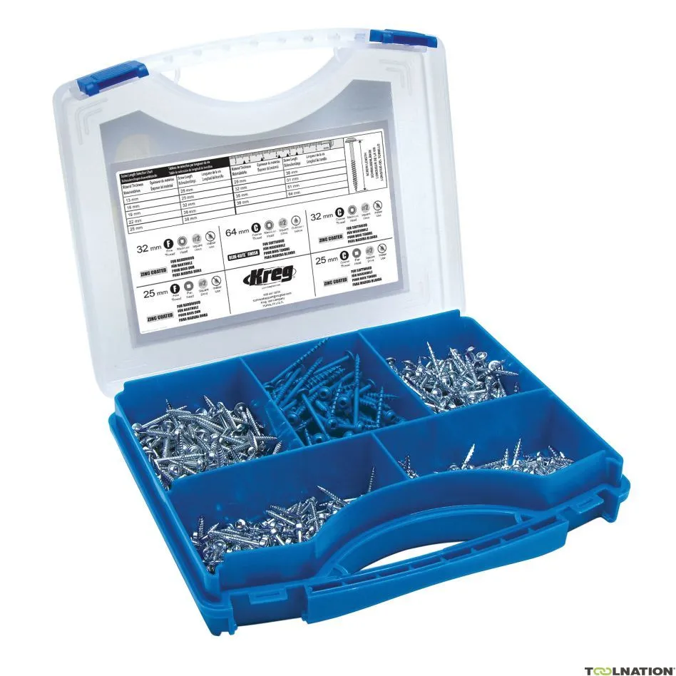 Kreg SK03-INT Assortimento di viti per valigie