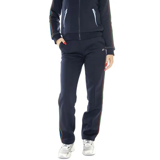 Lacoste Pant.Tuta XF1647-166 Blue Pants - Pantaloni Donna Blu    