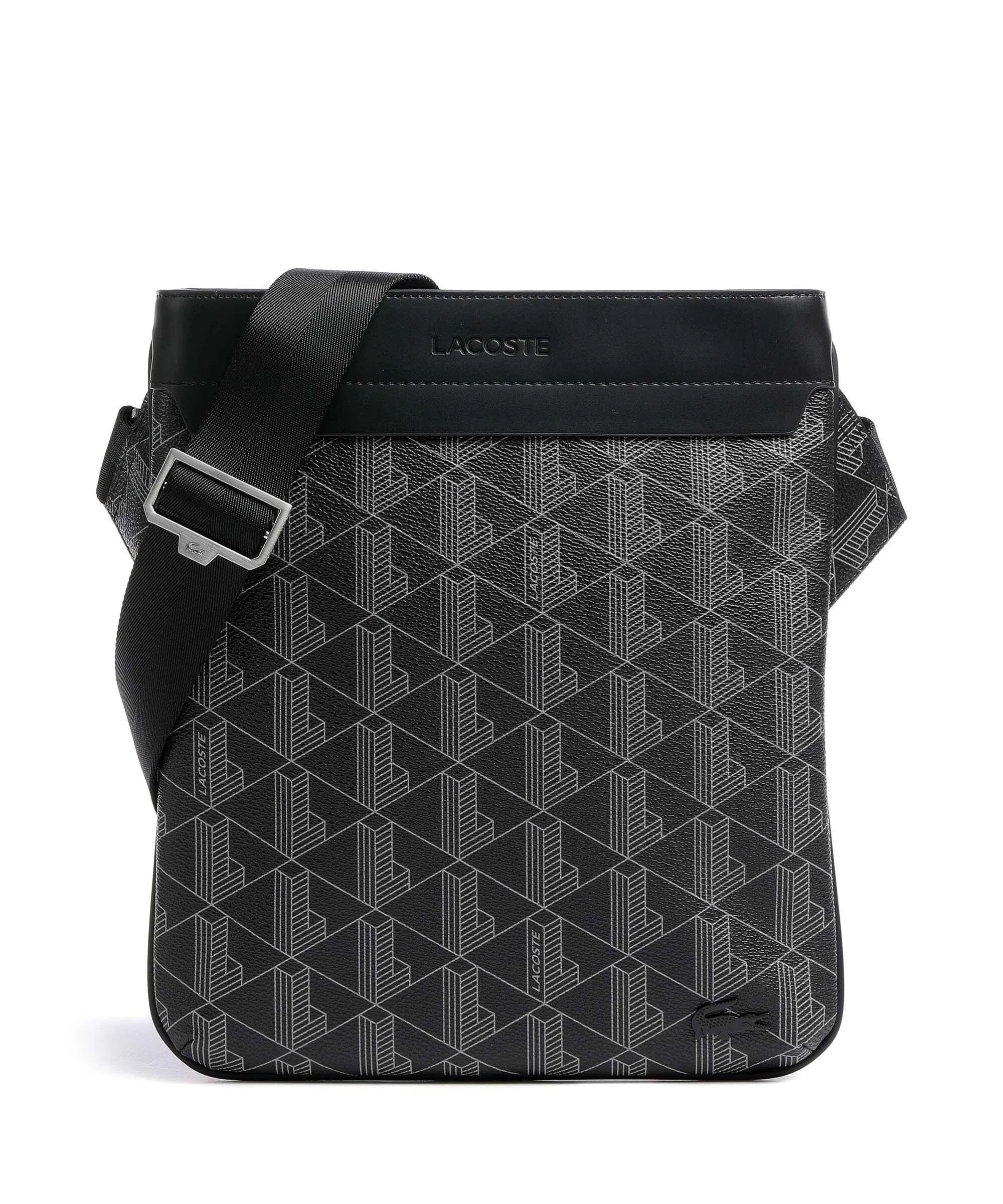  Lacoste The Blend Borsa a tracolla plastica nero  