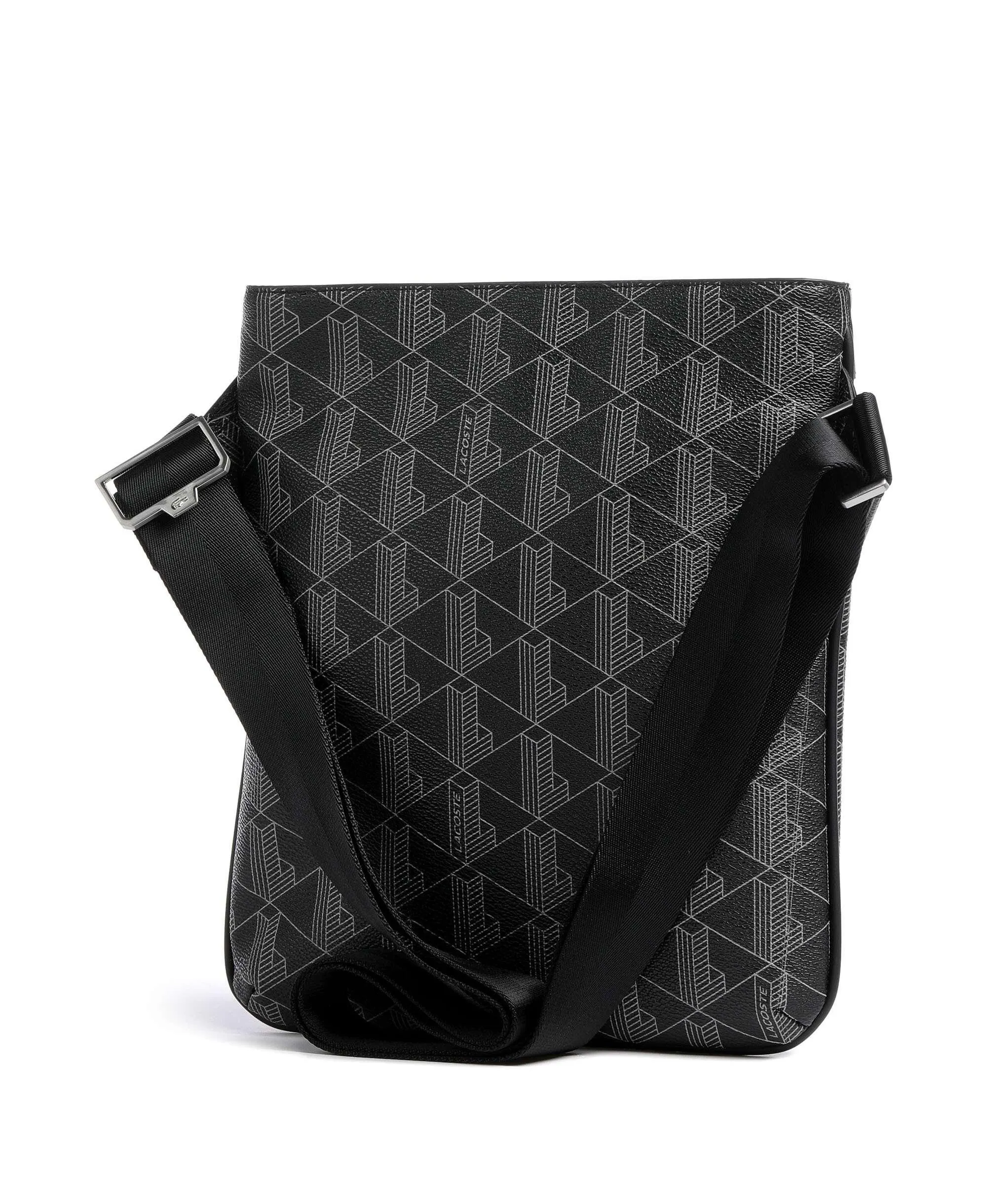  Lacoste The Blend Borsa a tracolla plastica nero  