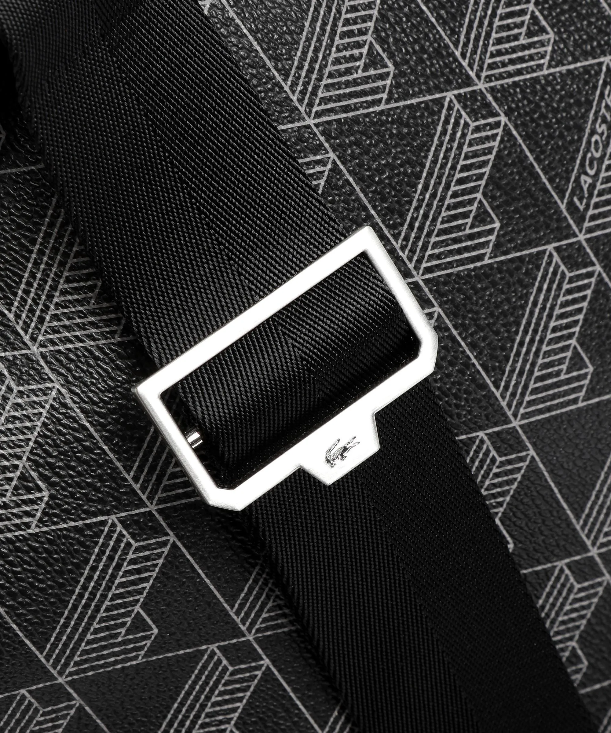  Lacoste The Blend Borsa a tracolla plastica nero  
