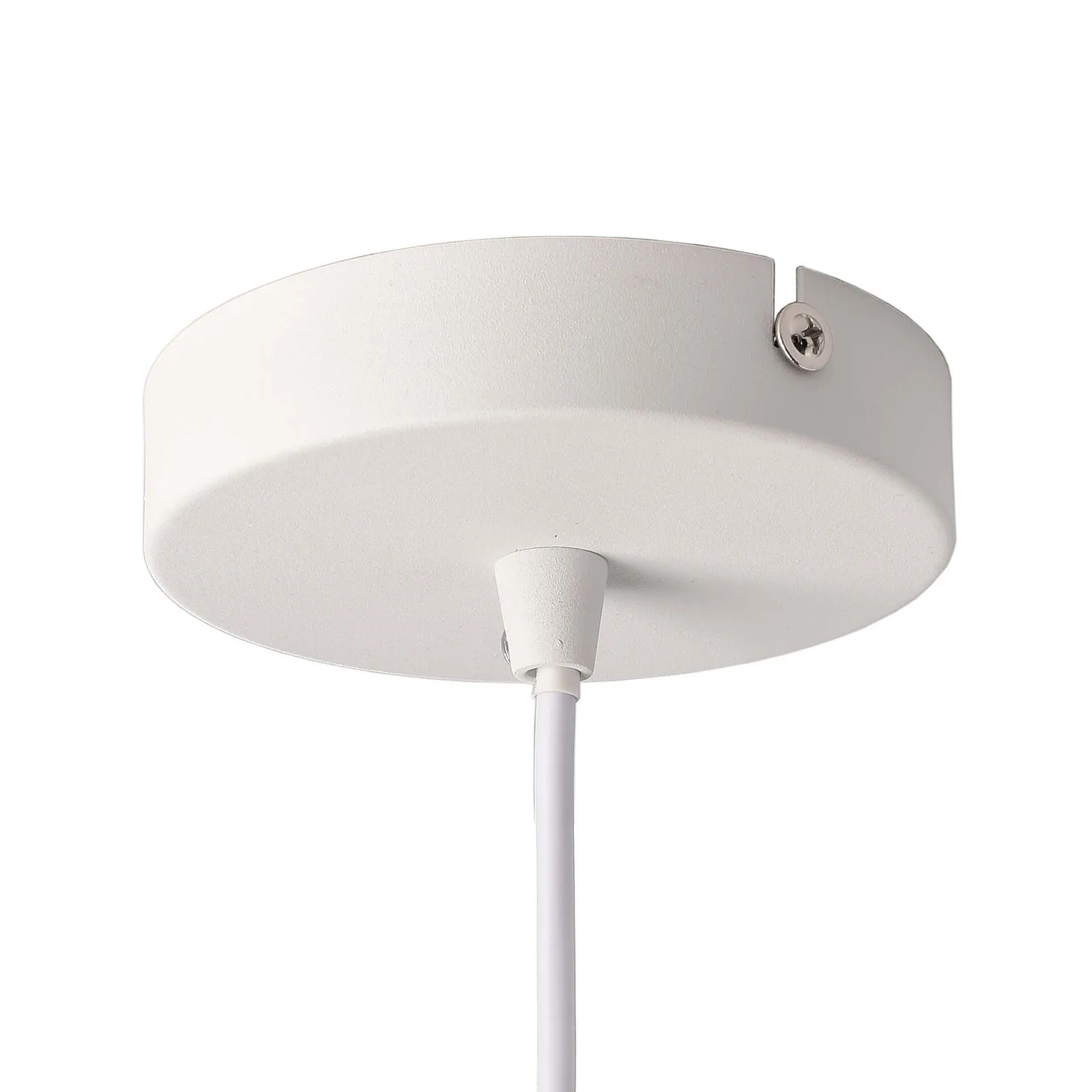 Lampada a sospensione Asterope, Ø 40 cm rotondo, bianco