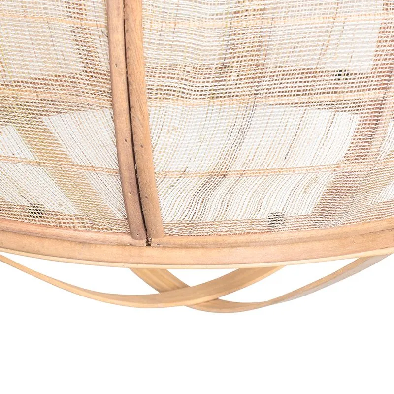 Lampada a sospensione orientale marrone 58 cm - Pascal