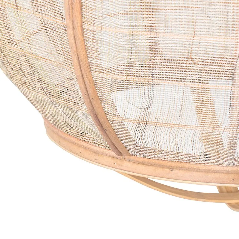 Lampada a sospensione orientale marrone 58 cm - Pascal