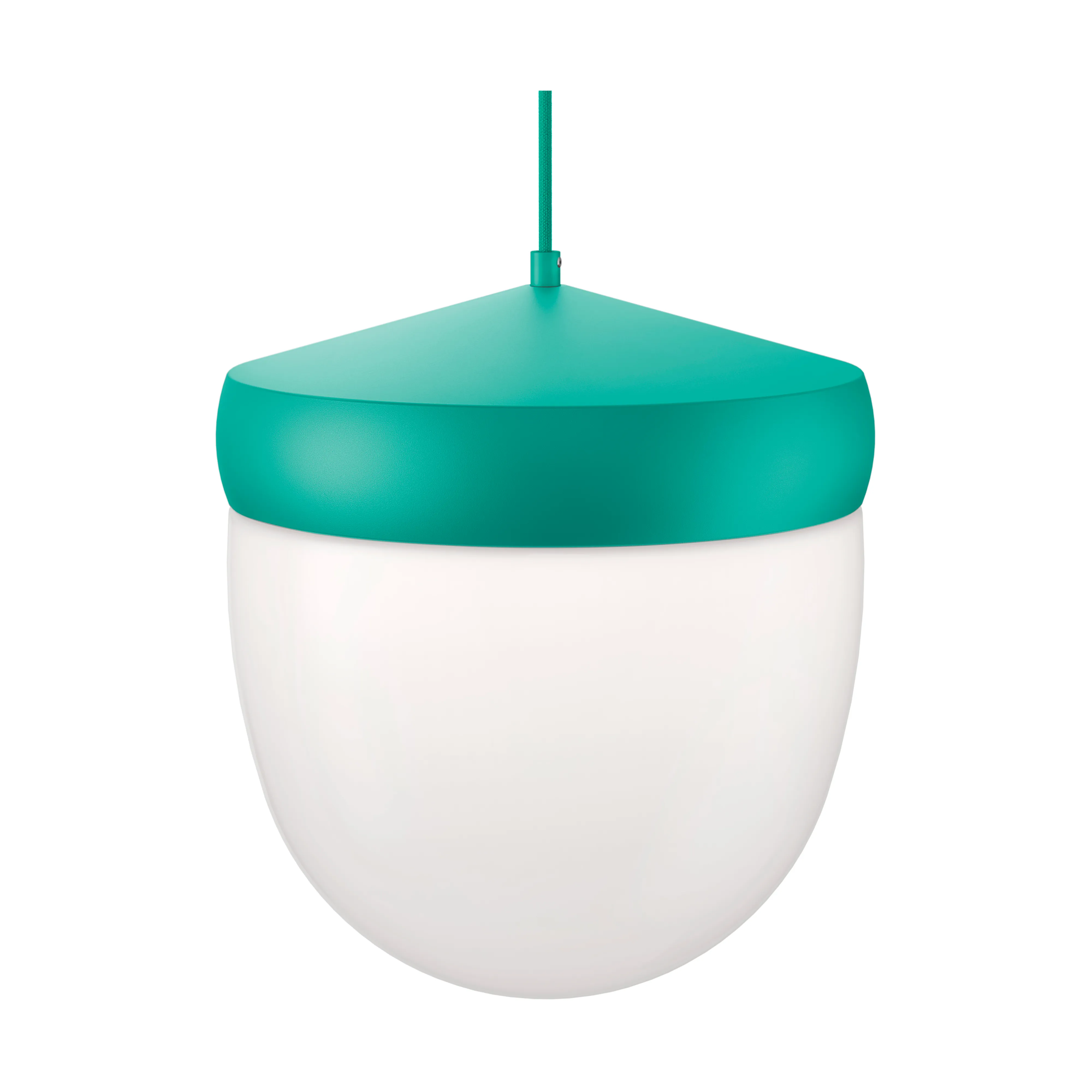 Lampada a sospensione Pan in vetro smerigliato 30 cm.jn{font-size:18px}Blu-blu