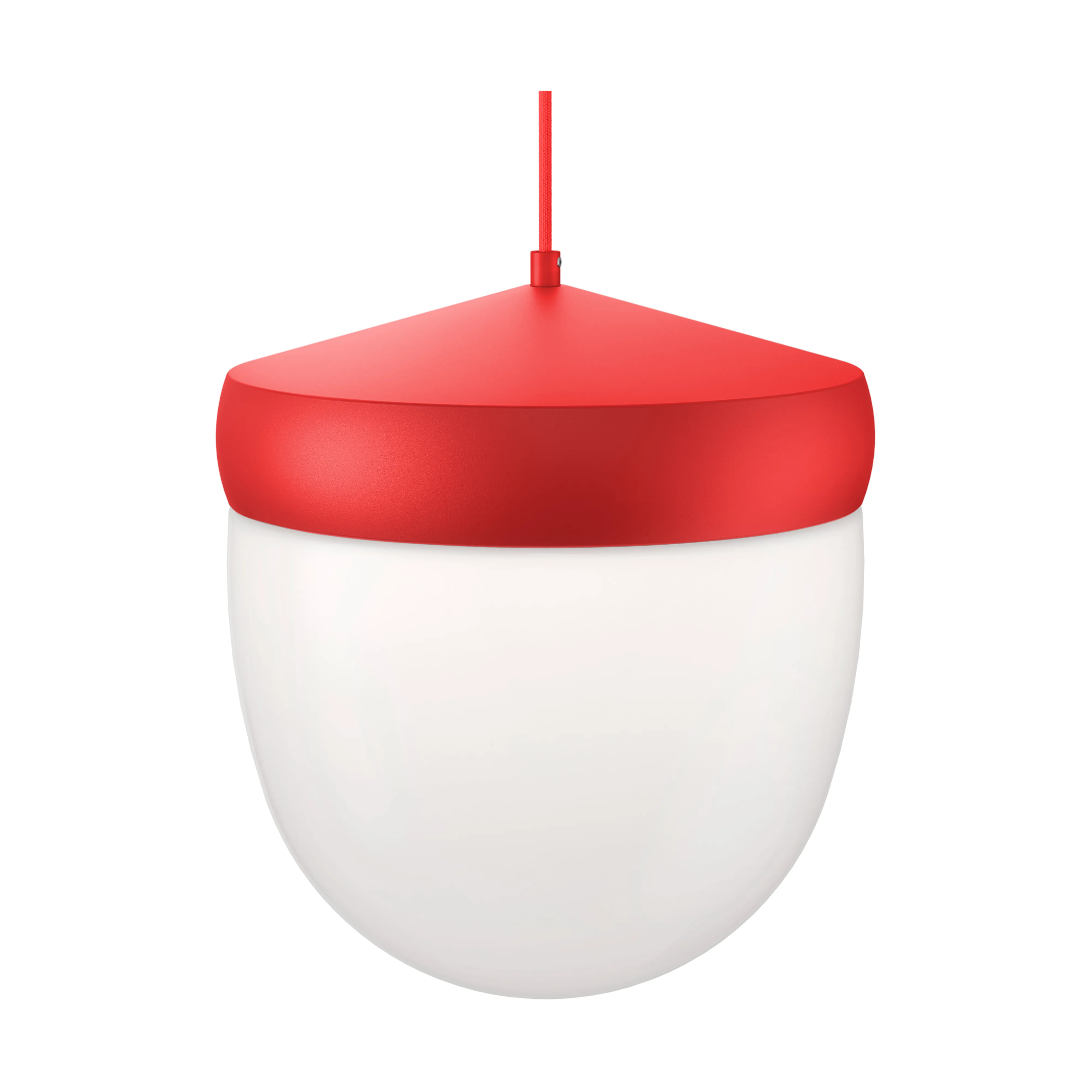 Lampada a sospensione Pan in vetro smerigliato 30 cm.jn{font-size:18px}Blu-blu