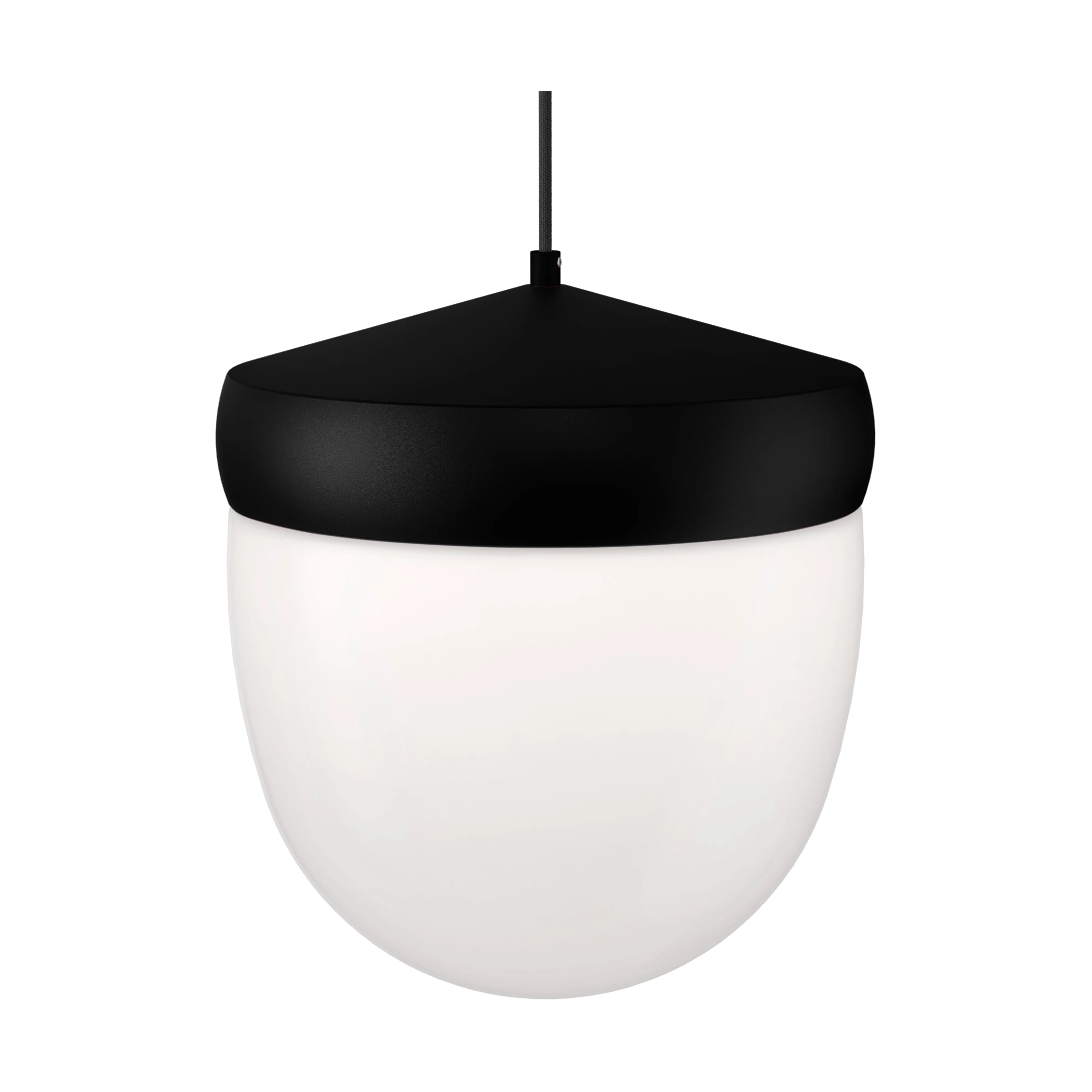 Lampada a sospensione Pan in vetro smerigliato 30 cm.jn{font-size:18px}Blu-blu