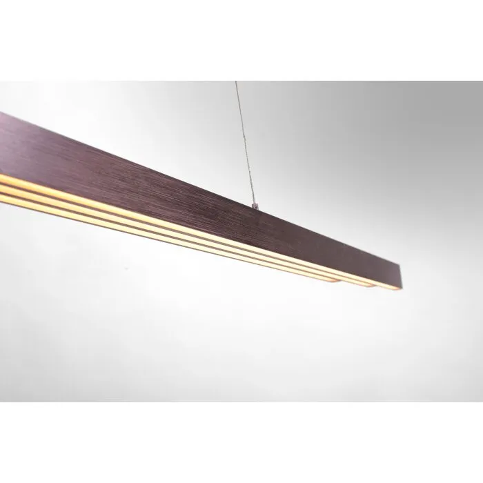 Lampada a Sospensione Paul Neuhaus ADRIANA LED Marrone, 3-Luci