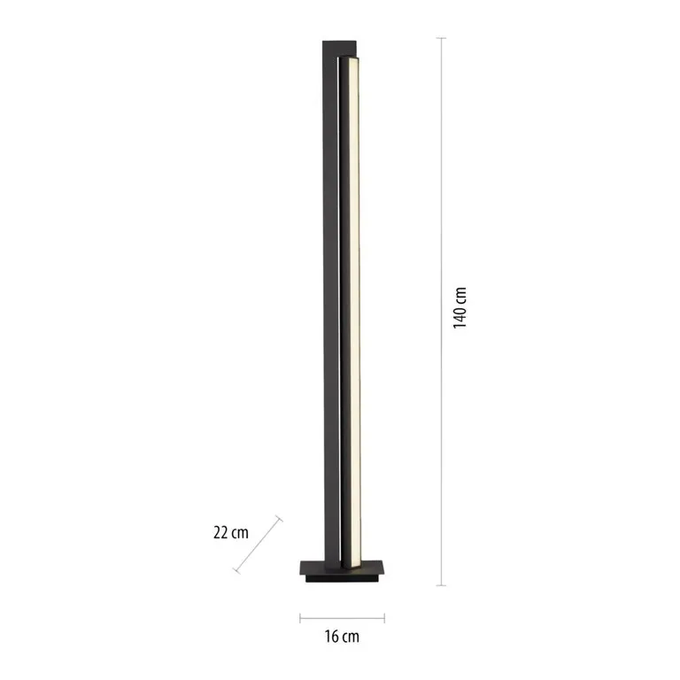 lampada a stelo Pure-Lines