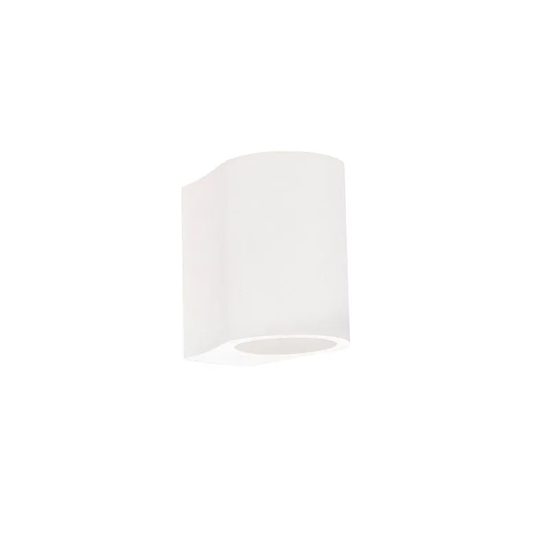 Lampada da parete moderna bianca con effetto luce - Tubo