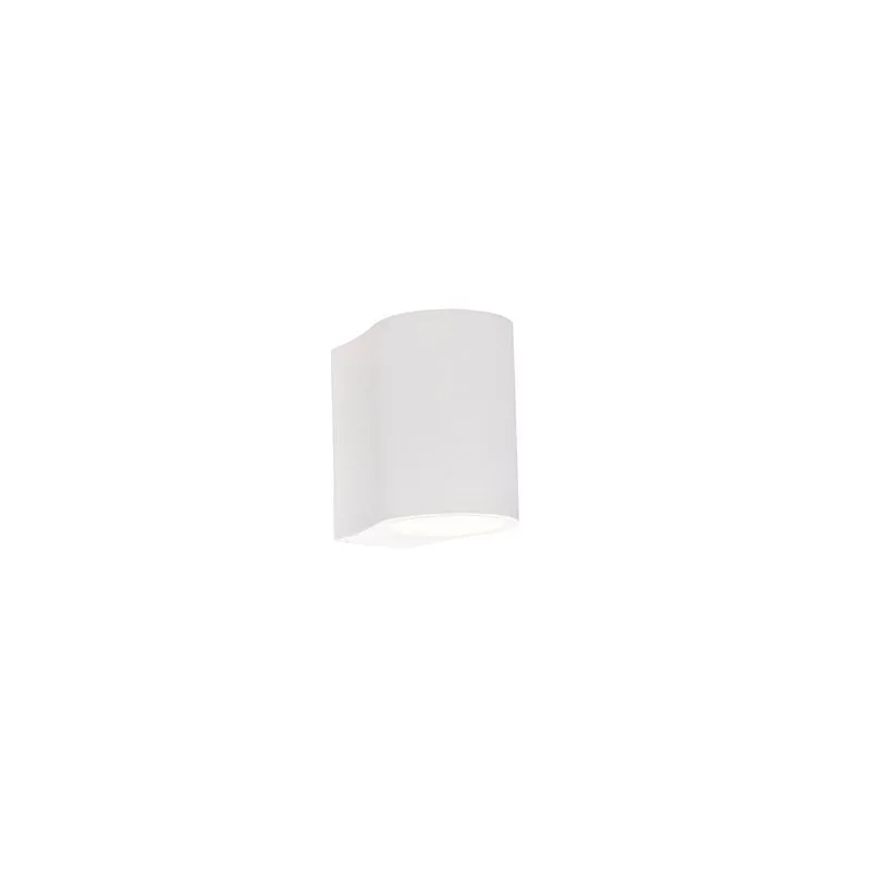 Lampada da parete moderna bianca con effetto luce - Tubo