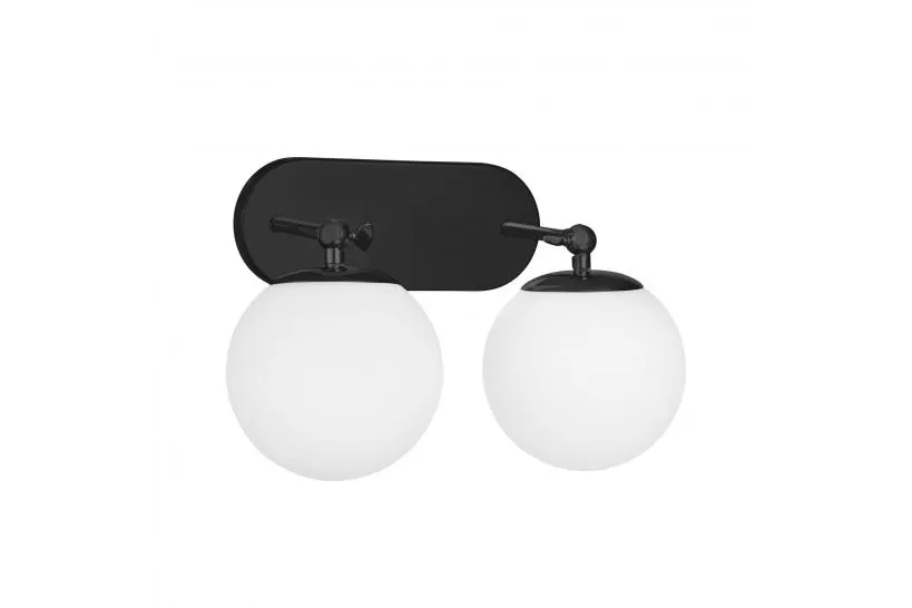 LAMPADA DA PARETE MODERNA NERA LAMPADA DA PARETE FREDICA W2