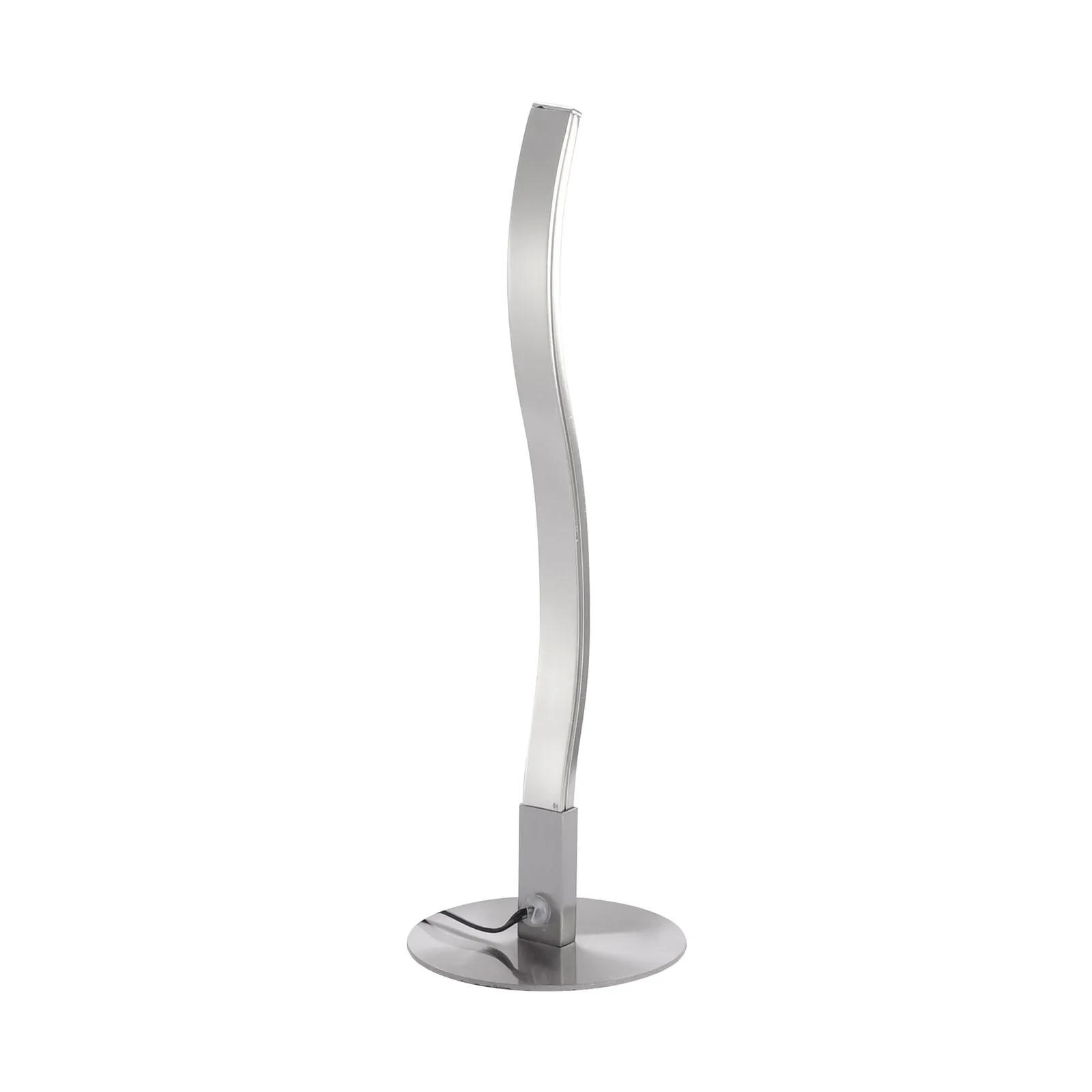 Lampada LED da tavolo Wave 3.000K 30cm acciaio
