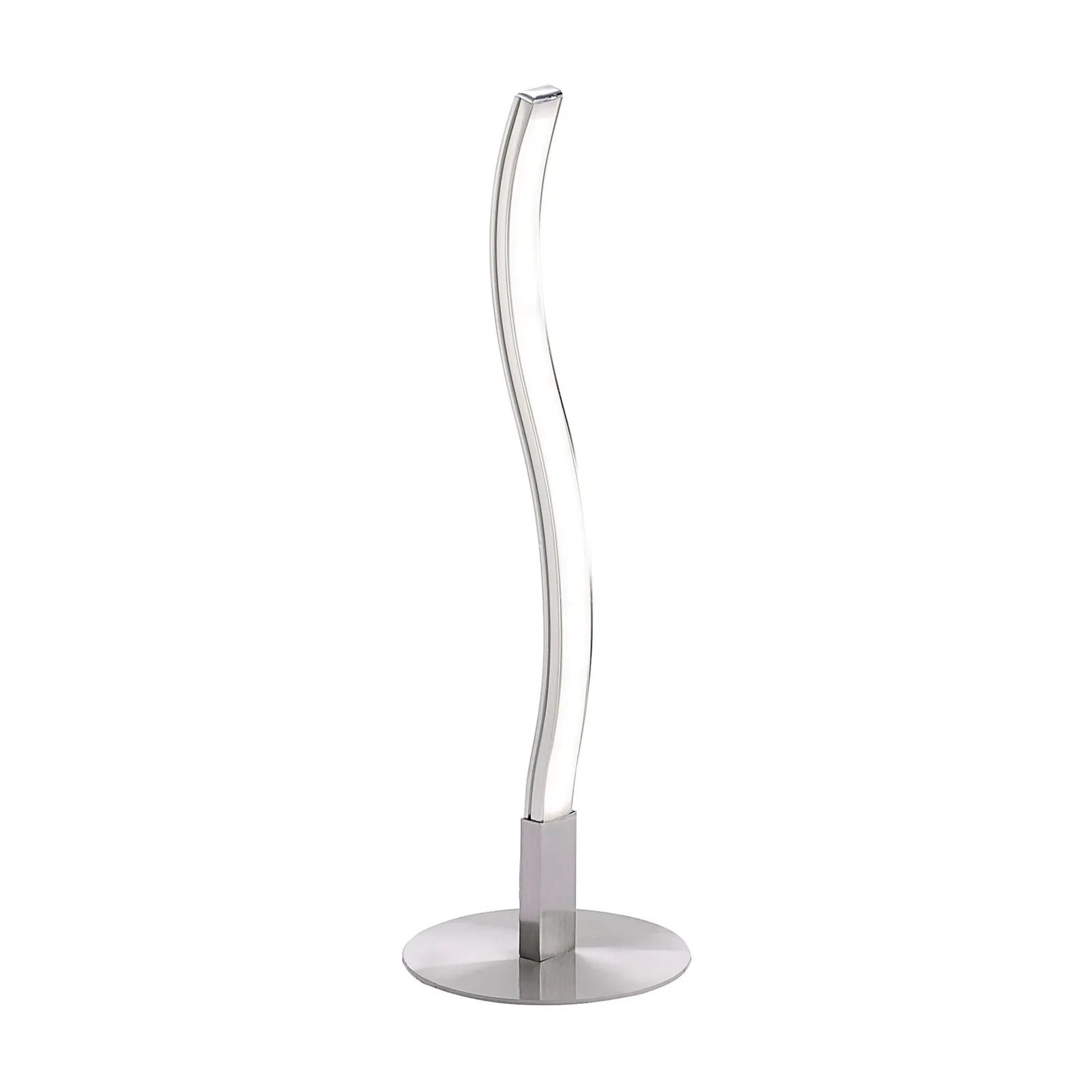 Lampada LED da tavolo Wave 3.000K 30cm acciaio