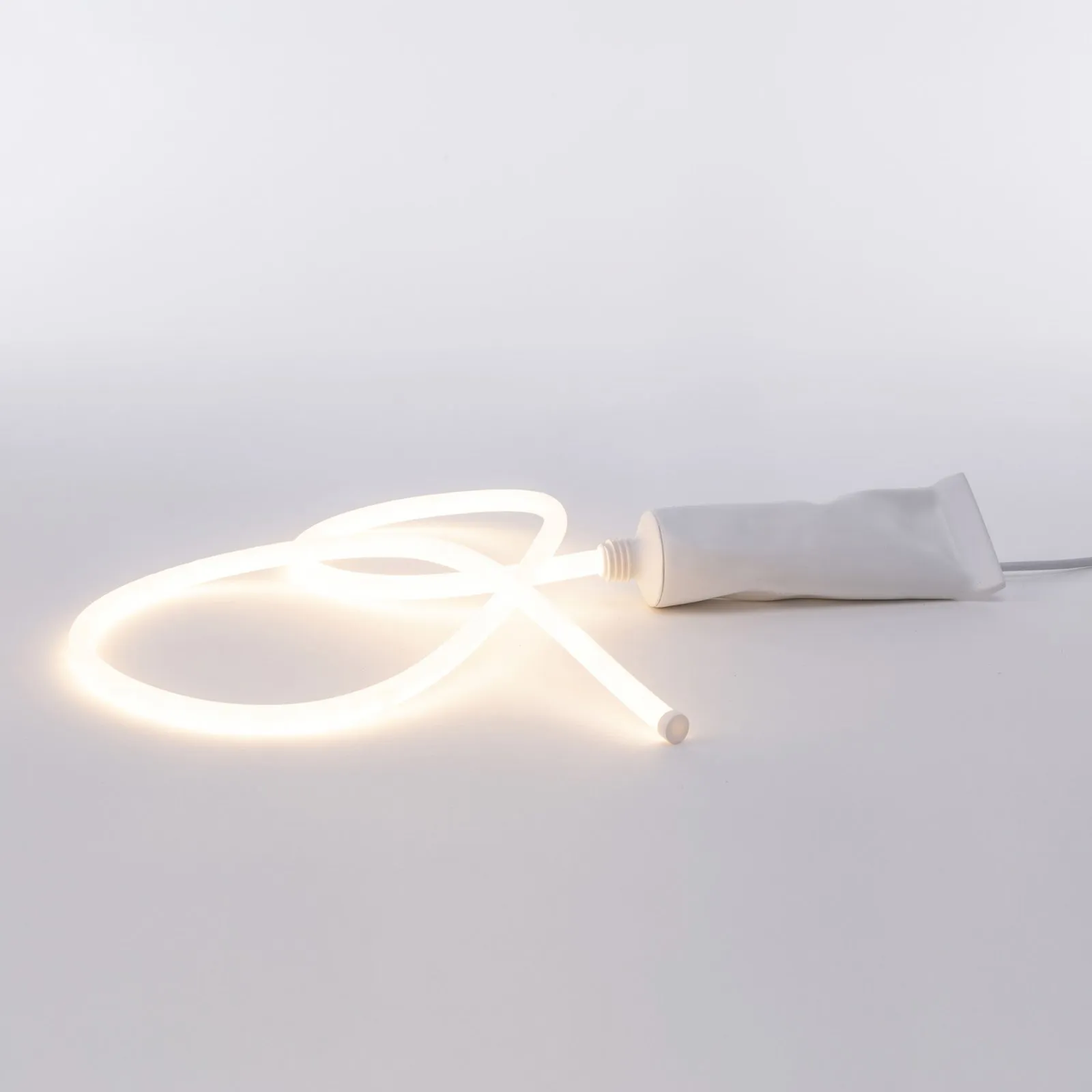 Lampada LED tavolo Daily Glow tubetto dentifricio
