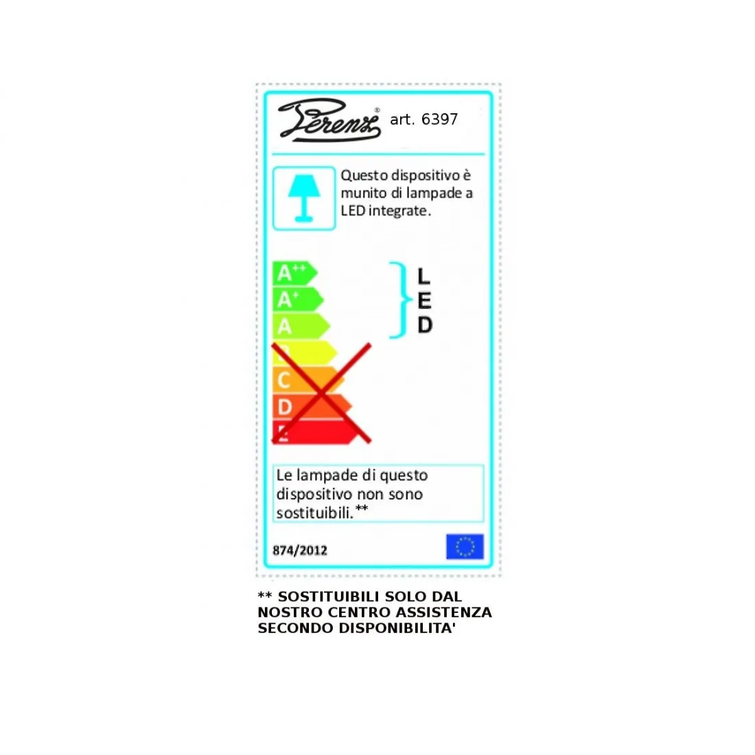 Lampadario moderno Perenz NEST 6397 B LC LED sospensione bianco