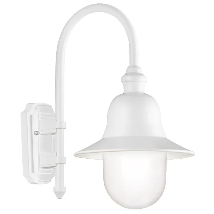 Lcd Lengerich Applique Bianco, 1-Luce