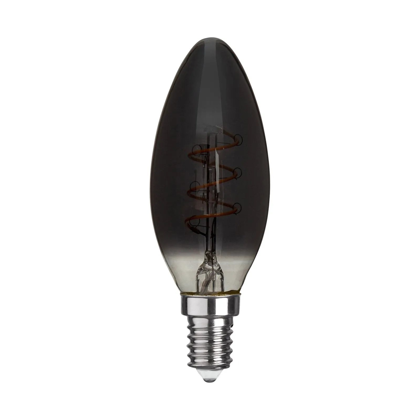 LED candela C35 E14 3W 1.800K 50 lm fumè