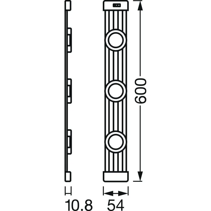 LEDVANCE LINEAR Illuminazione sottopensile Bianco, 1-Luce, Sensori di movimento