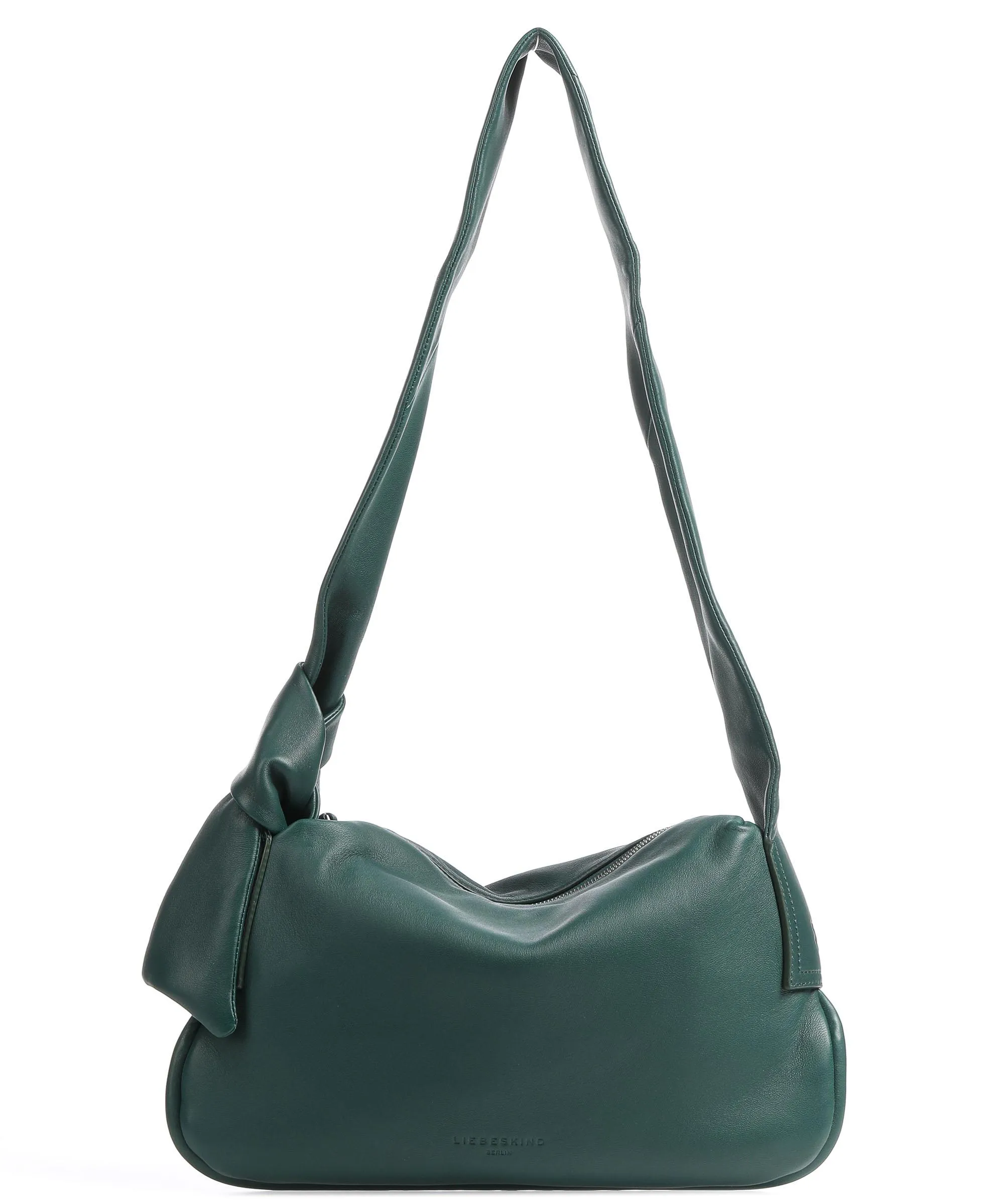  Liebeskind Erin M Borsa a tracolla pelle di pecora verde scuro  