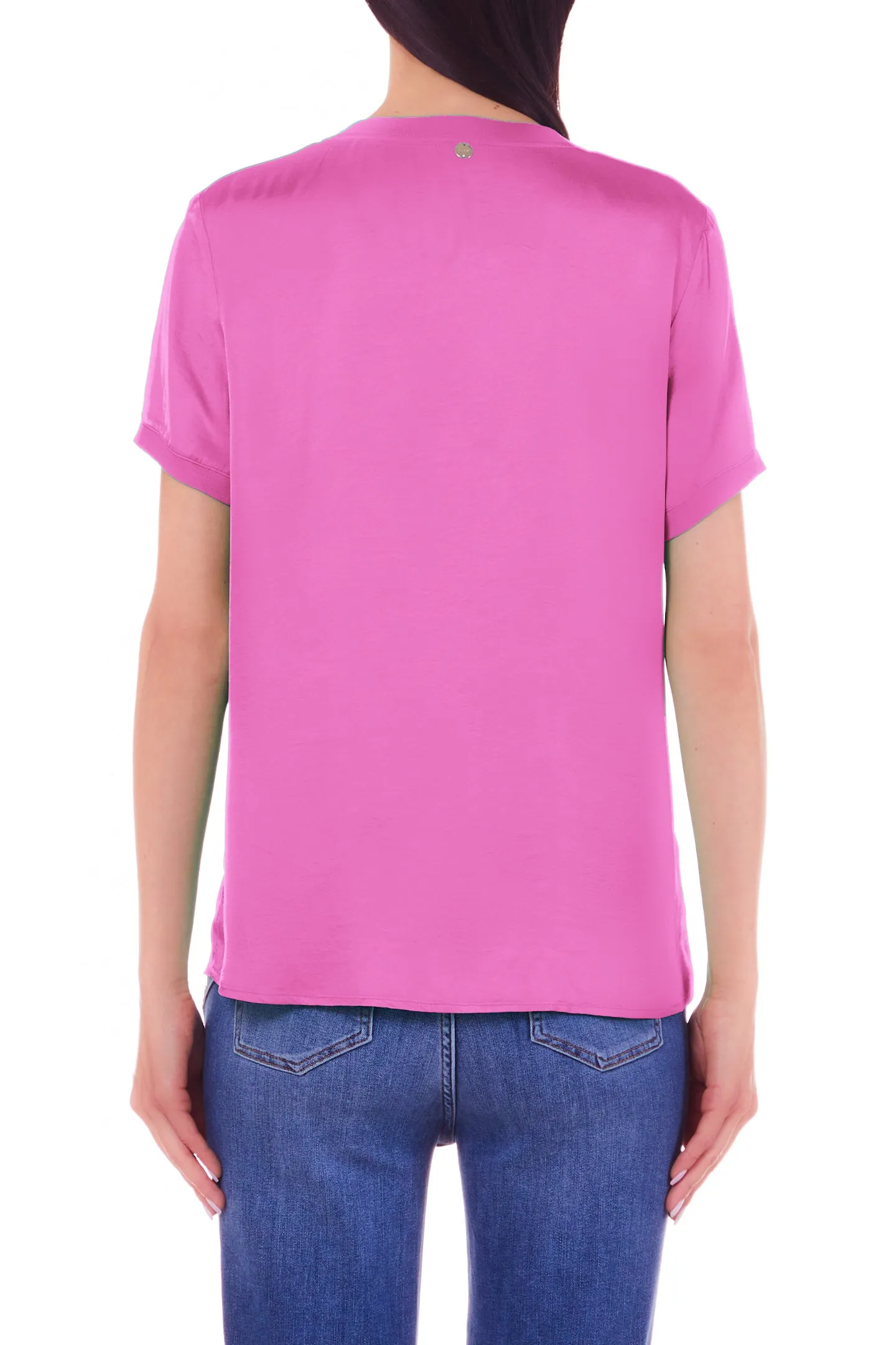 Liu Jo V-Neck T-Shirt / Pink